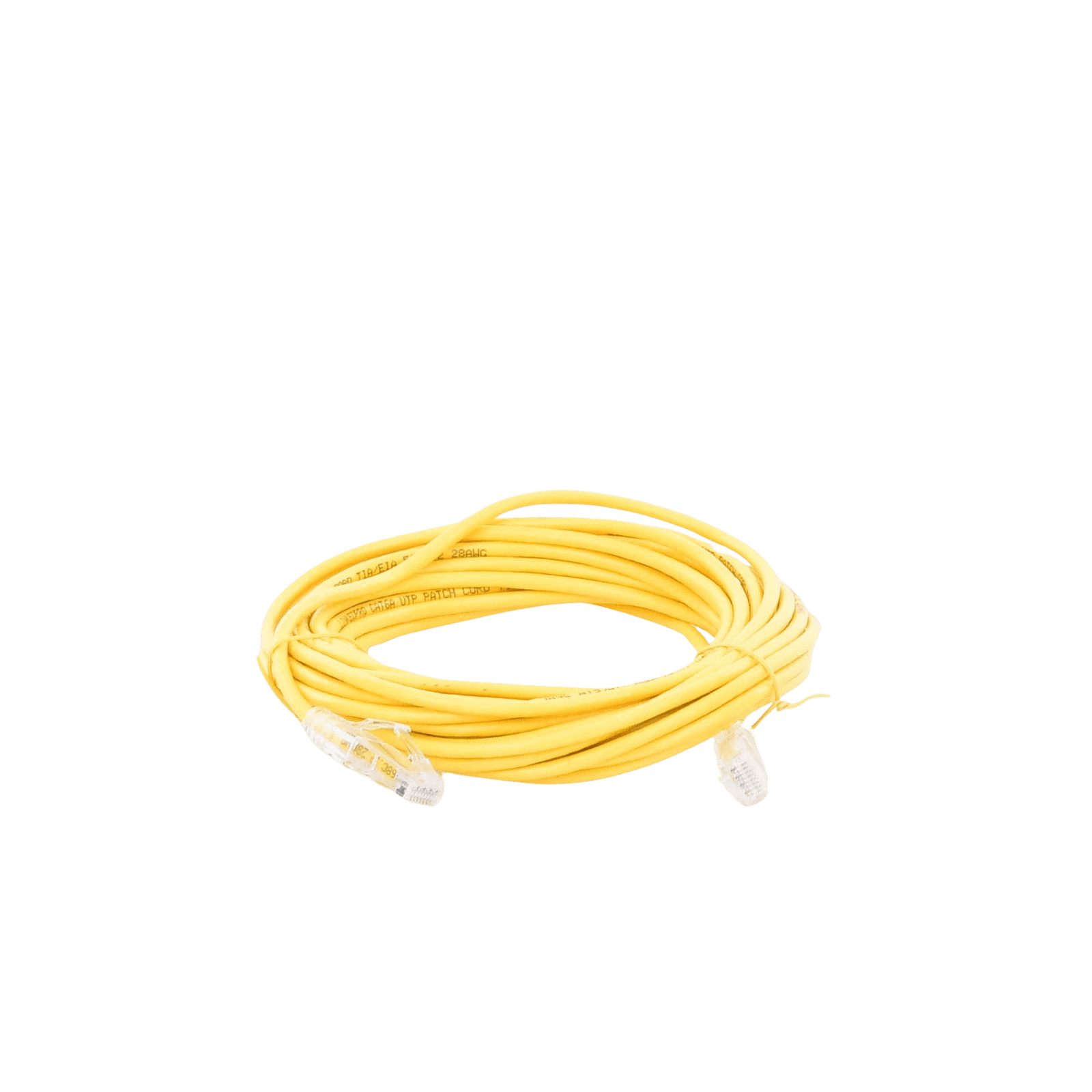 Cable de Parcheo Slim UTP Cat6A – 7 m Amarillo, Diámetro Reducido (28 AWG) LP-UT6A-700-YE28 - LINKEDPRO BY EPCOM