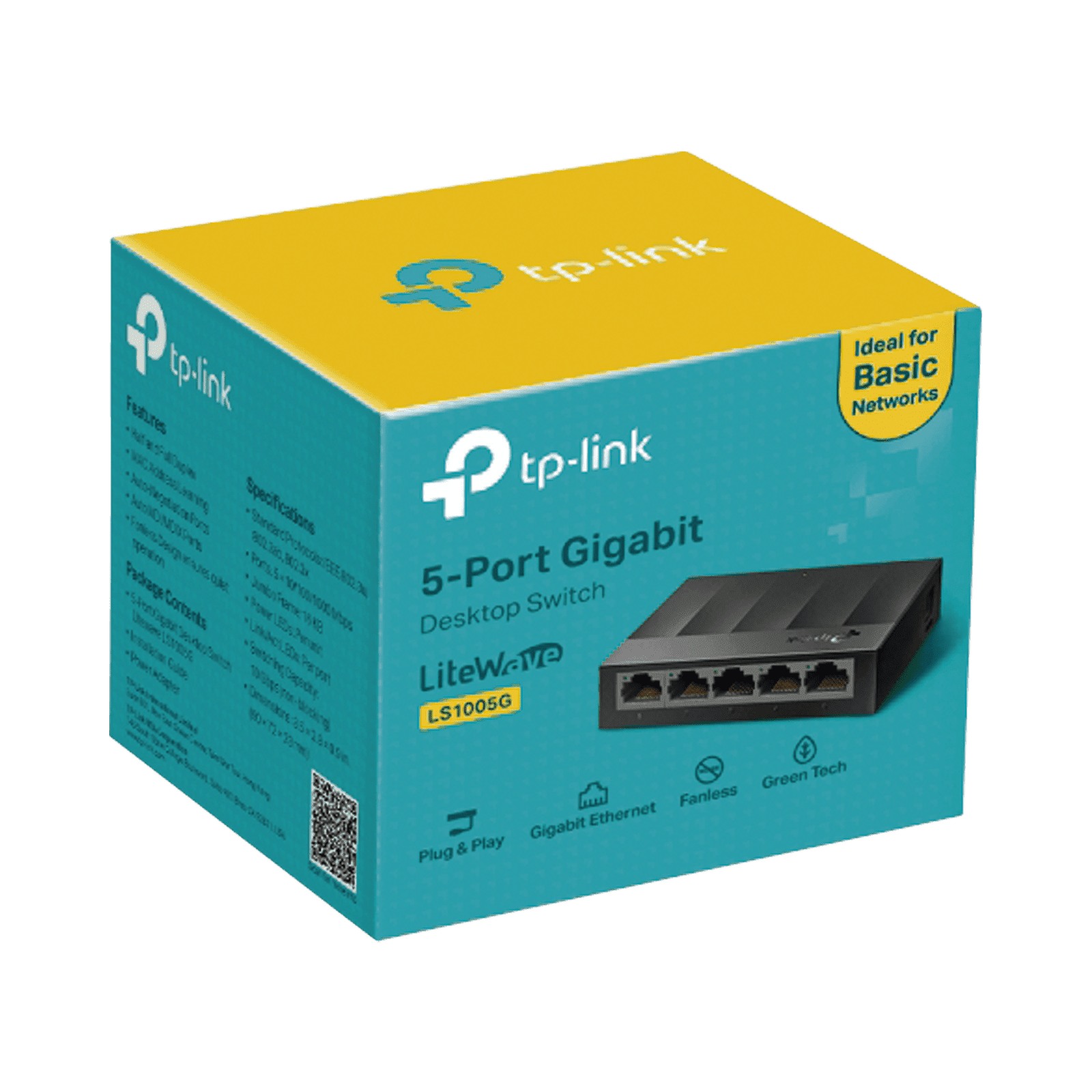 Switch para escritorio 5 puertos 10/100/1000Mbps LS1005G - TP-LINK