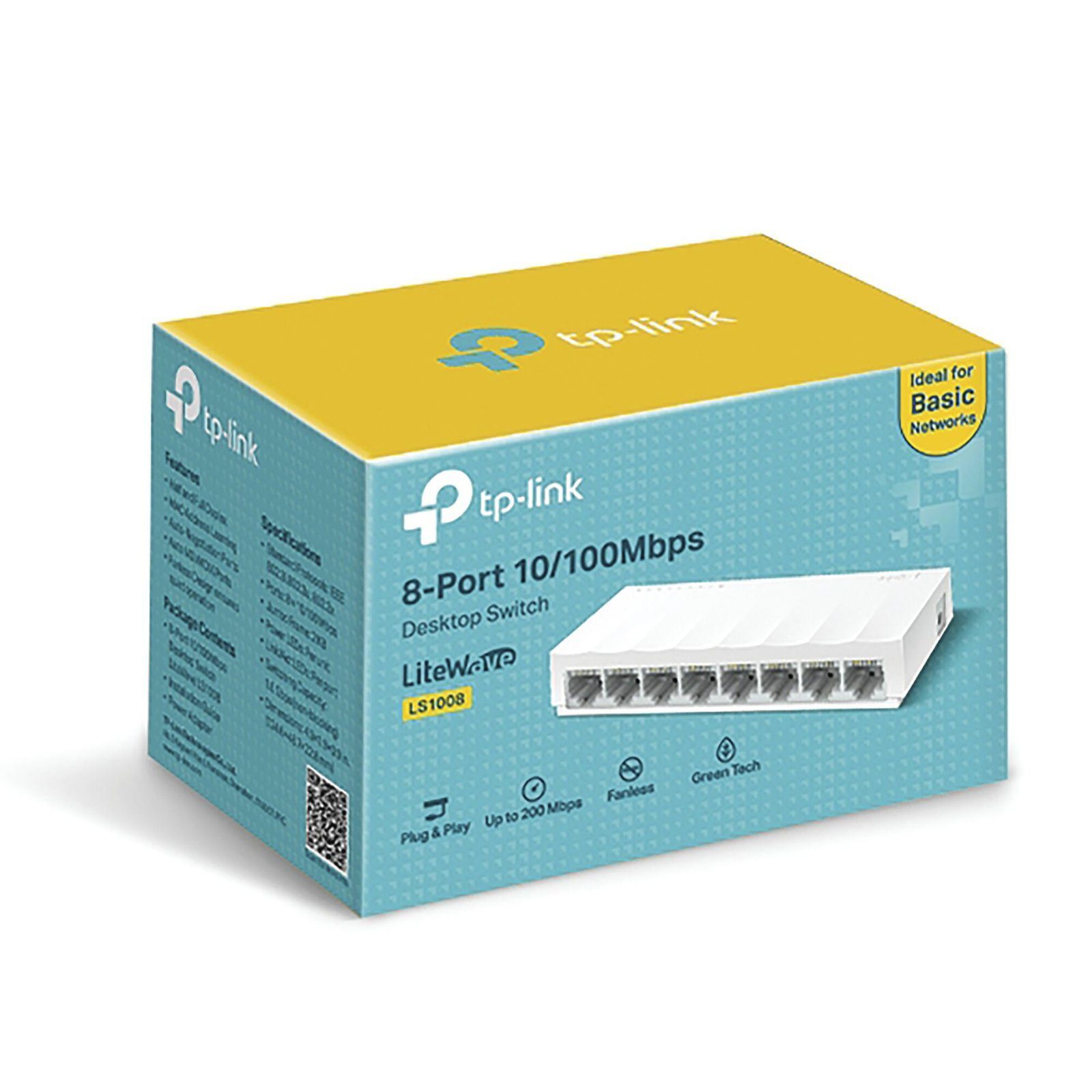 Switch para escritorio 8 puertos 10/100Mbps LS1008 - TP-LINK