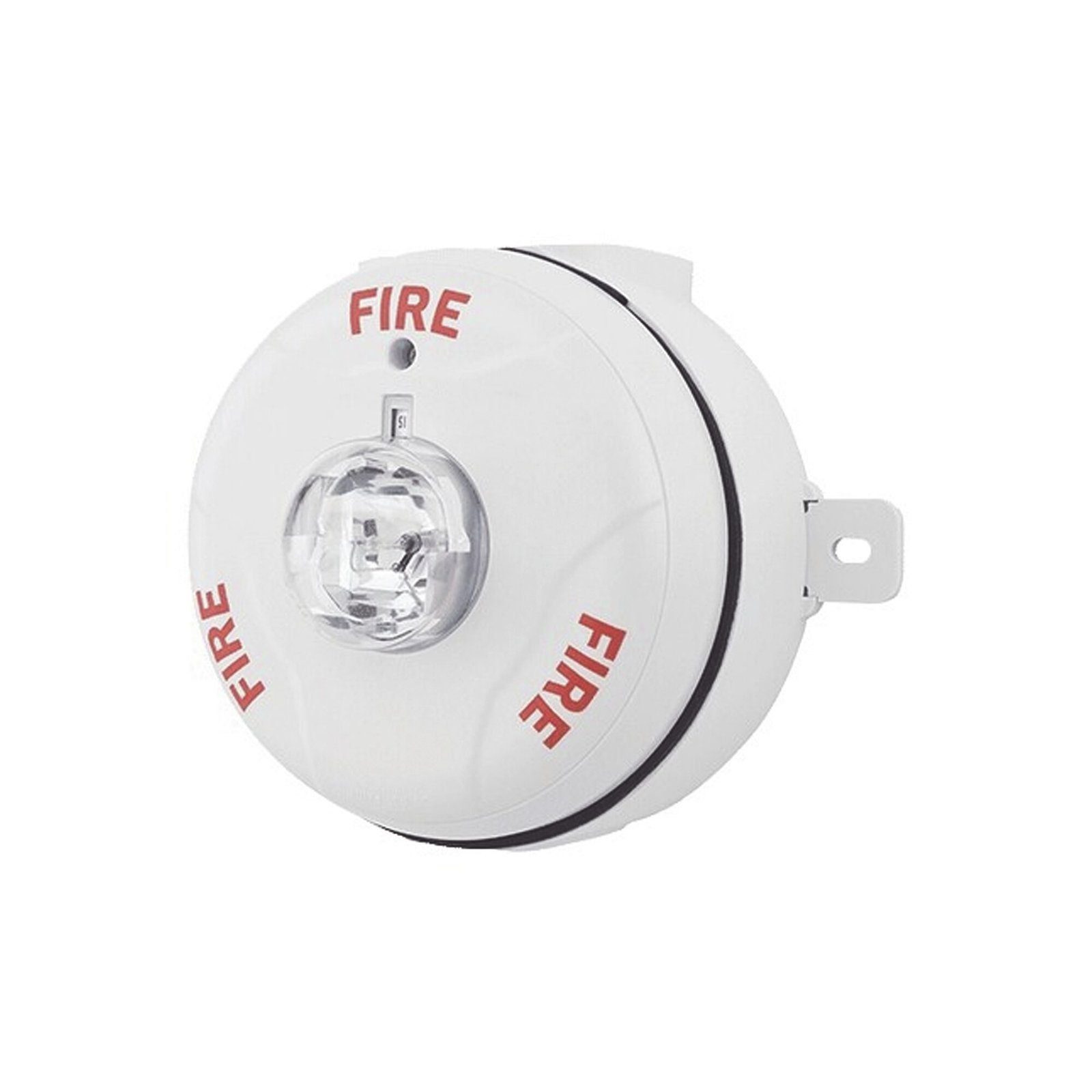 Lámpara Estroboscópica para Exterior / a 2 Hilos / Montaje en Techo / Configuración Estroboscópica Seleccionable / Color Blanco SCWK - SYSTEM SENSOR