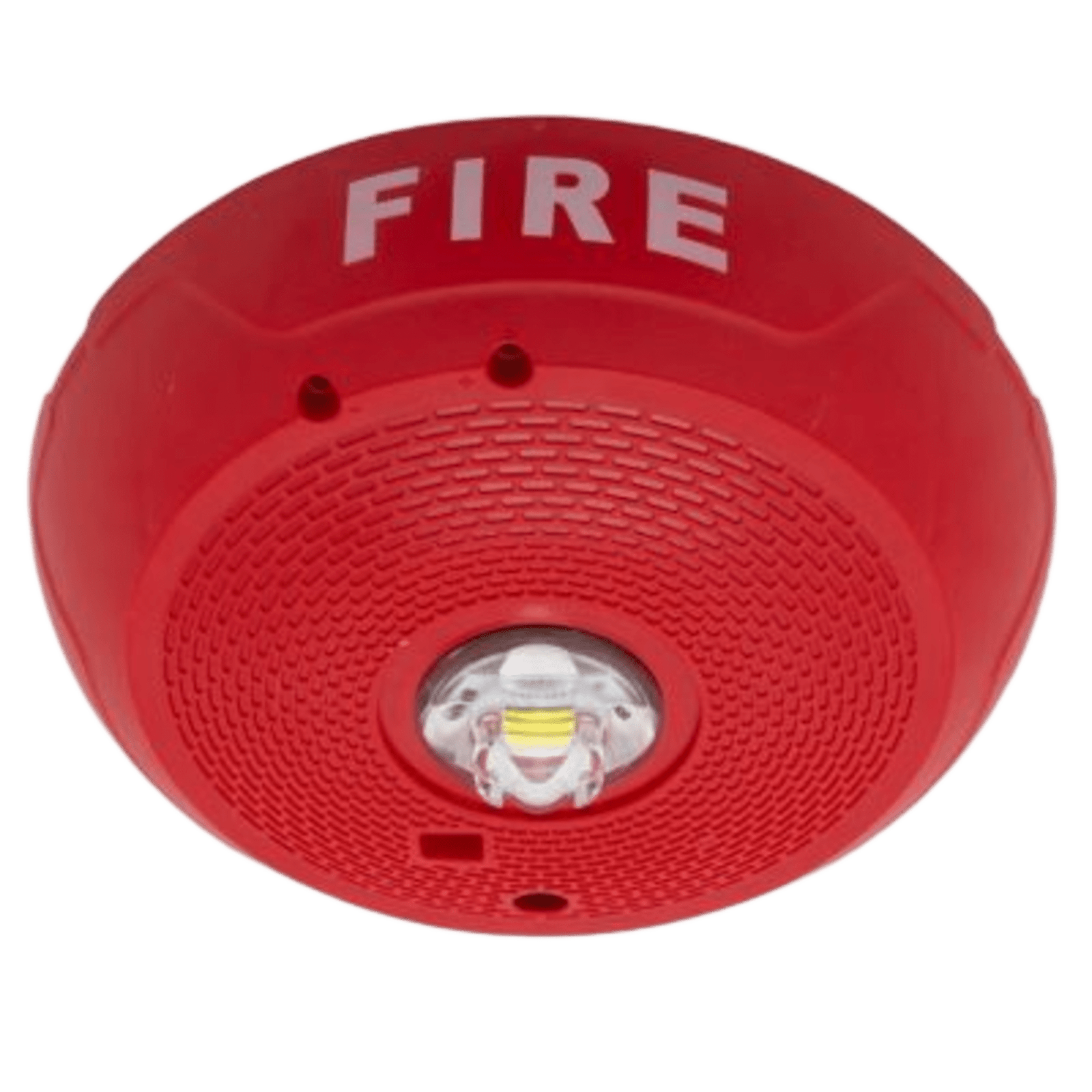 Lámpara LED Estroboscópica Lámpara LED Estroboscópica, Montaje en Techo, Nivel de Candelas Seleccionable, Color Rojo, Nuevo Diseño Moderno y Elegante y Menor Consumo de Corriente SCR-LED - SYSTEM SENSOR
