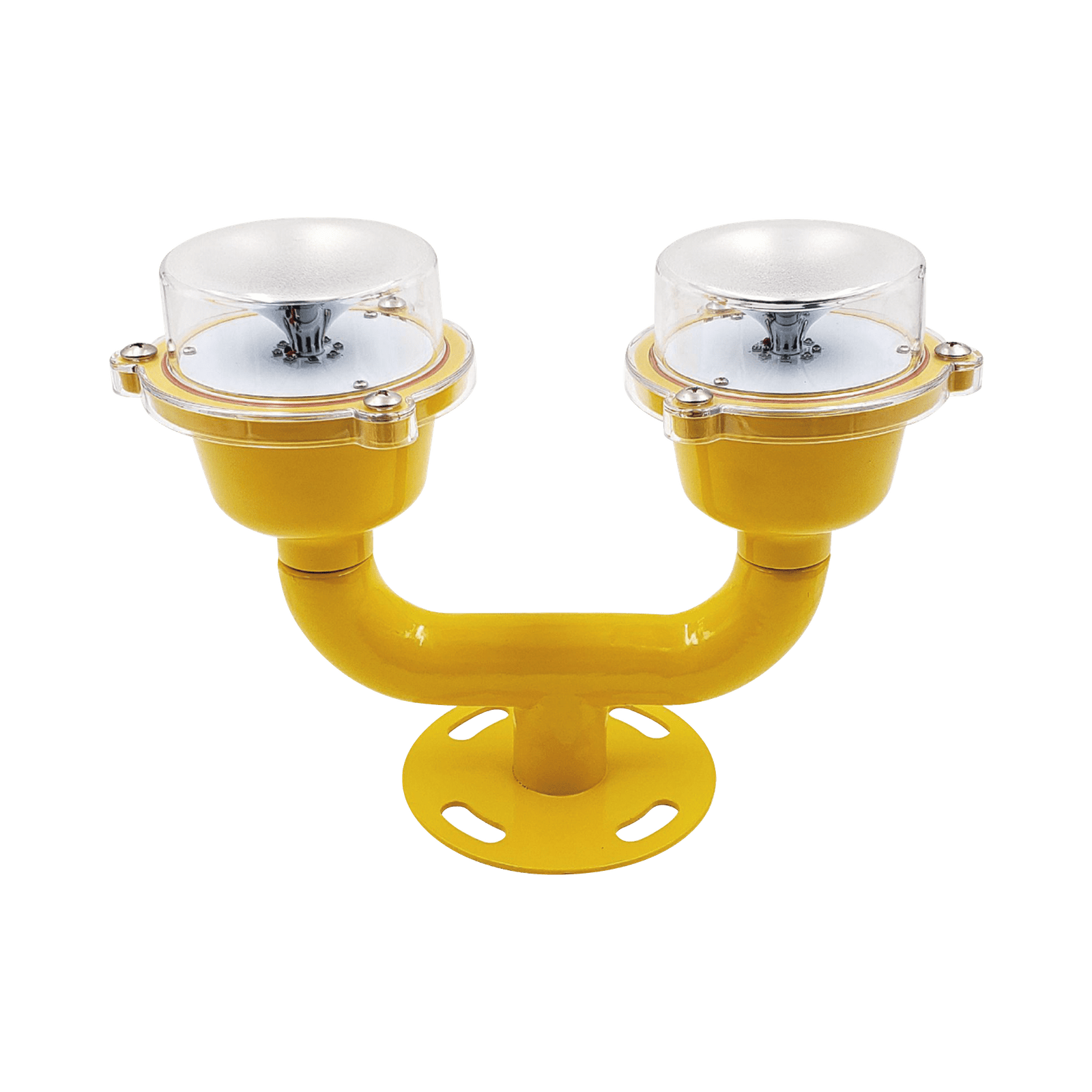 Lámpara de Obstrucción Doble color Rojo / IP65 / Luz fija o parpadeante / Voltaje de Operación 110 AC / 220 AC GS-LI-D - EPCOM INDUSTRIAL