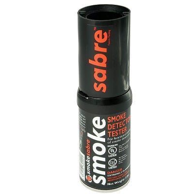 Lata De Humo Sintético En Aerosol 2.6 oz, Para Prueba De Detectores, Libre De Silicona, 100% Biodegradable, No Contamina Los Detectores, Uso Manual, Listado UL SABRE - SDI