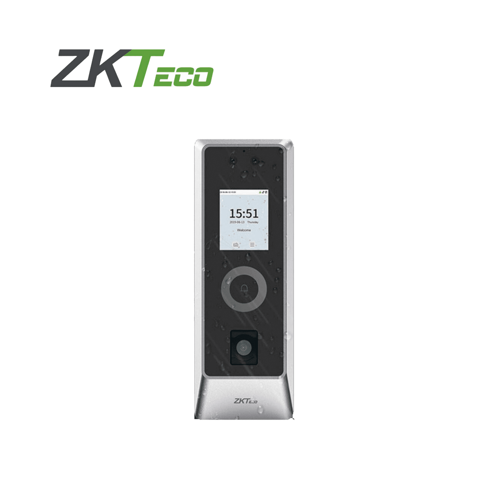 Lector Autonomo de Reconocimiento Facial y Código QR para Exterior PRO-MA-QR - ZKTECO