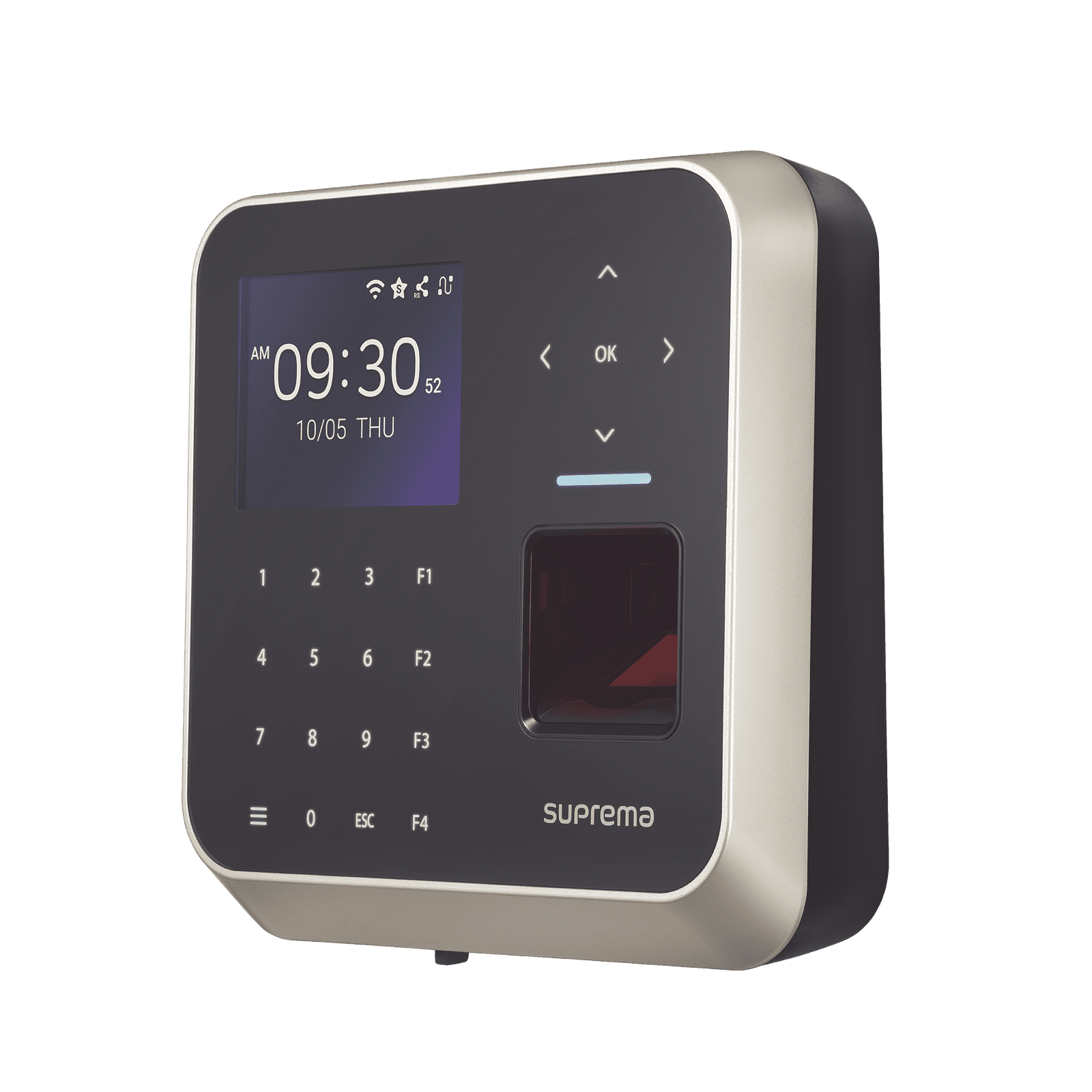 Lector de huella con Inteligencia Artificial, mas exacto, Uso para Control de acceso y Tiempo y Asistencia BS2AOAPWB - SUPREMA