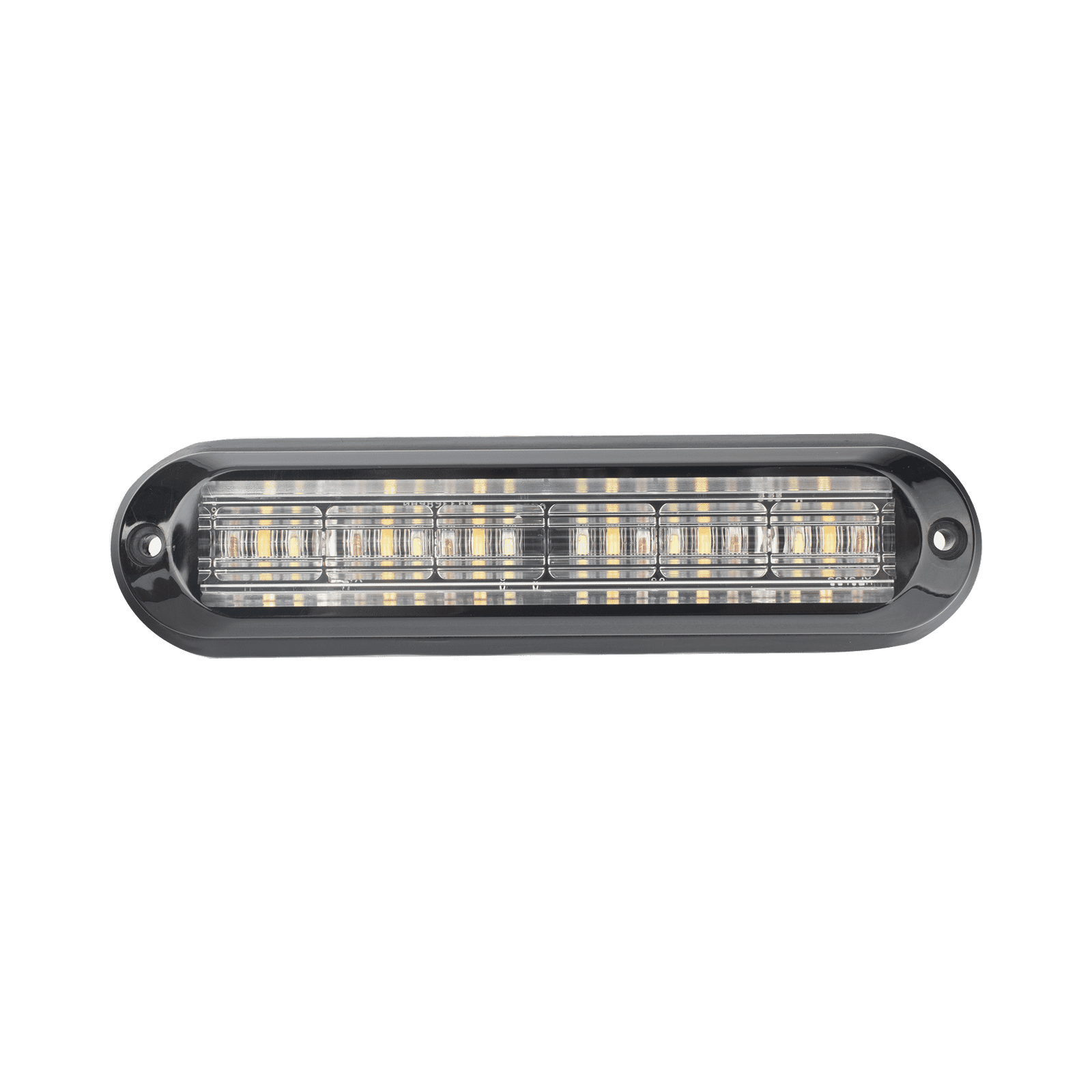 Luz Auxiliar, Ultra Brillante, IP67, 18 LEDs, Tricolor, Color Rojo/Claro/Ambar, con mica transparente y bisel negro XLT1835RWA - EPCOM INDUSTRIAL SIGNALING
