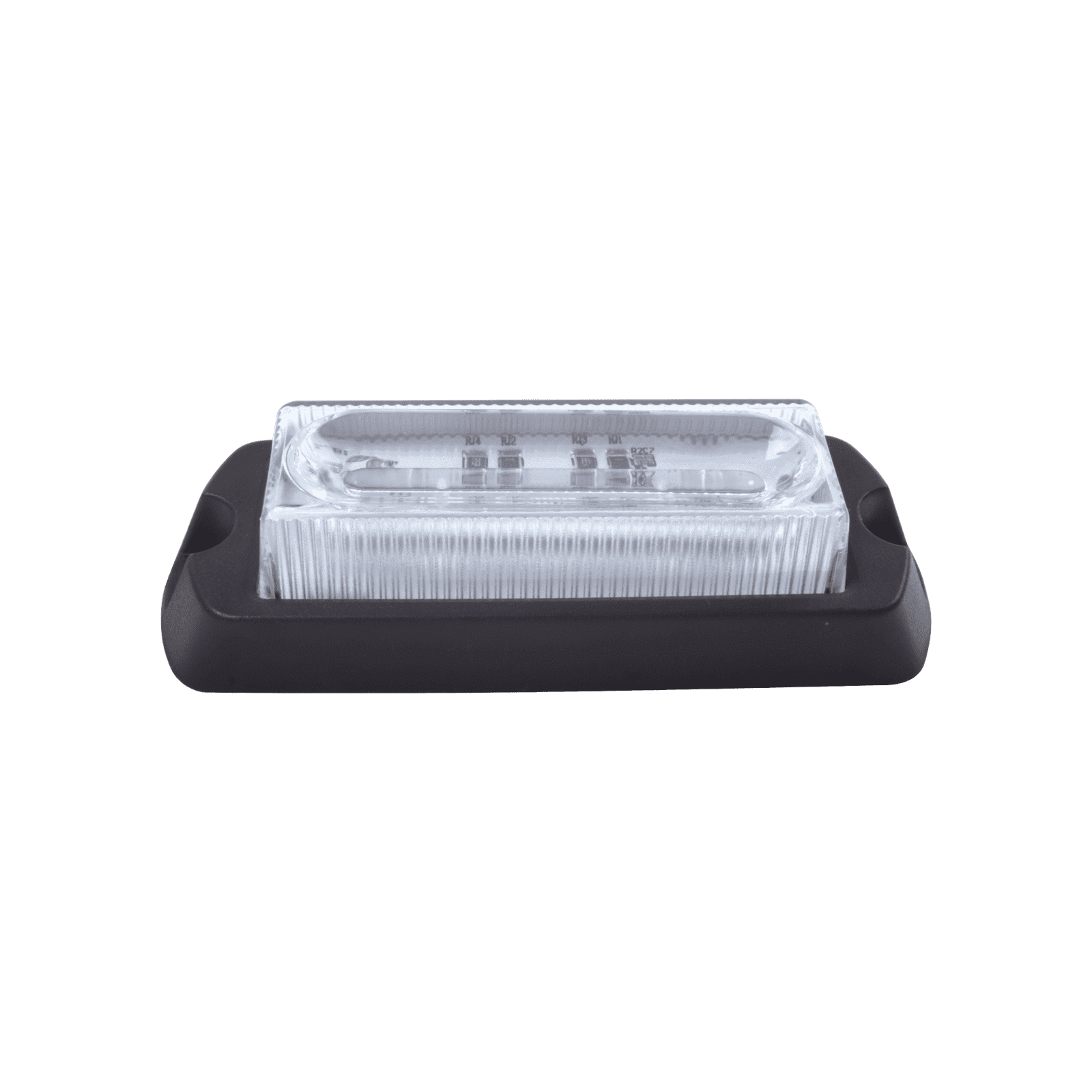 Luz Auxiliar Ultra Brillante X13 de 4 LEDs, Color Claro, con mica transparente X13-W - EPCOM INDUSTRIAL SIGNALING