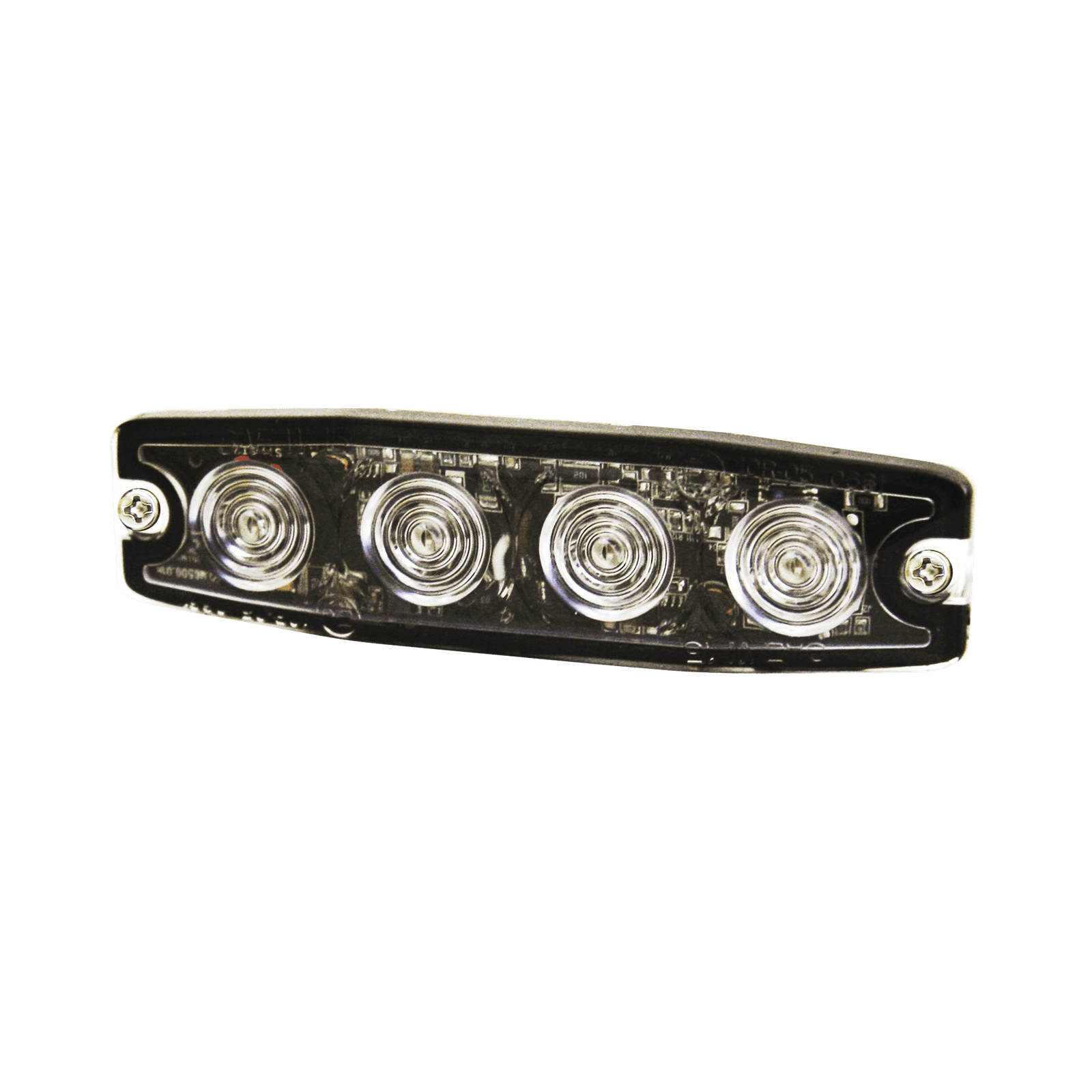 Luz Auxiliar de 4 LED, ámbar, SAE Clase I, Lente transparente SPL4A - SIGNALPRO