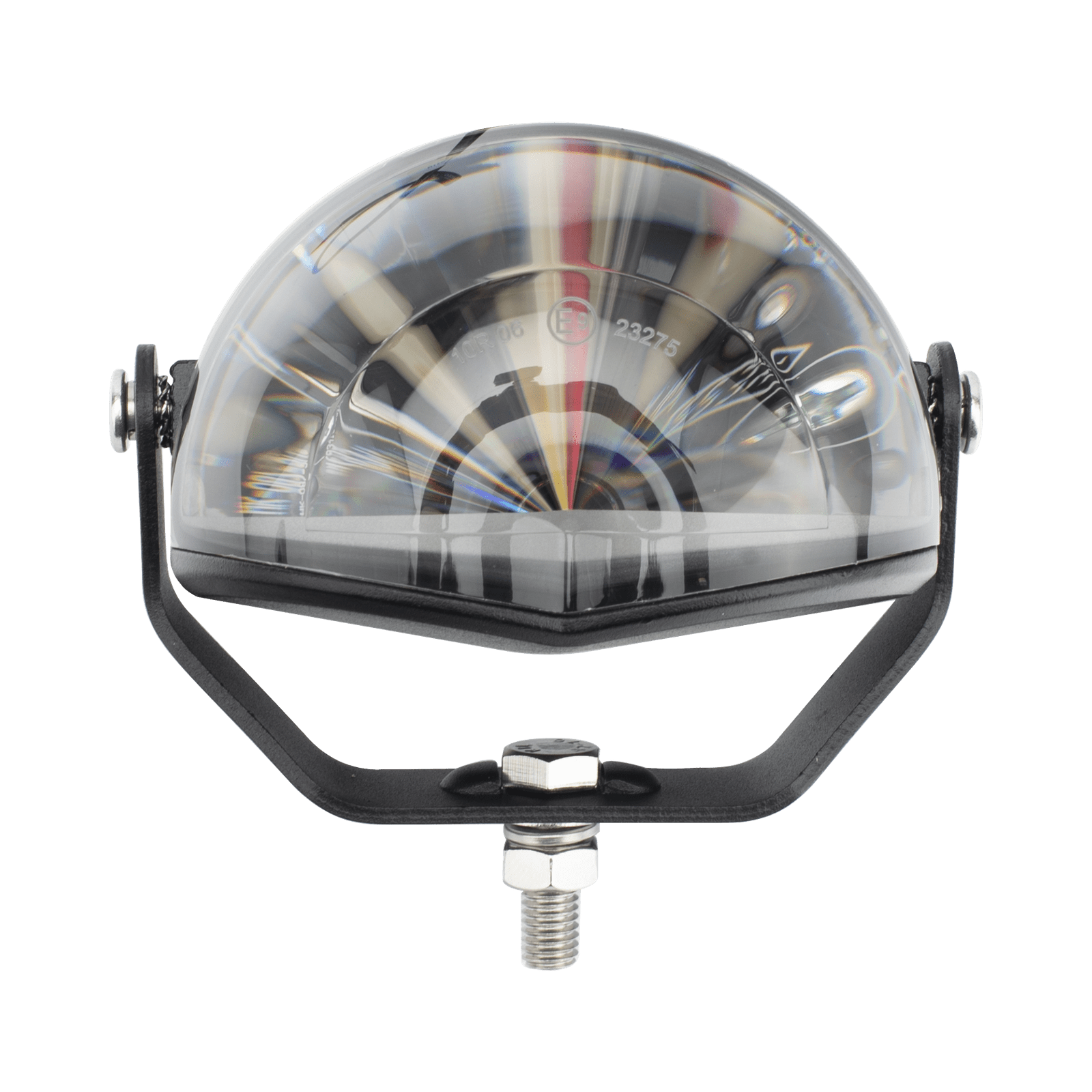 Luz LED límite de arco color rojo, para zonas de trabajo en montacargas y vehiculos EW2031R - ECCO