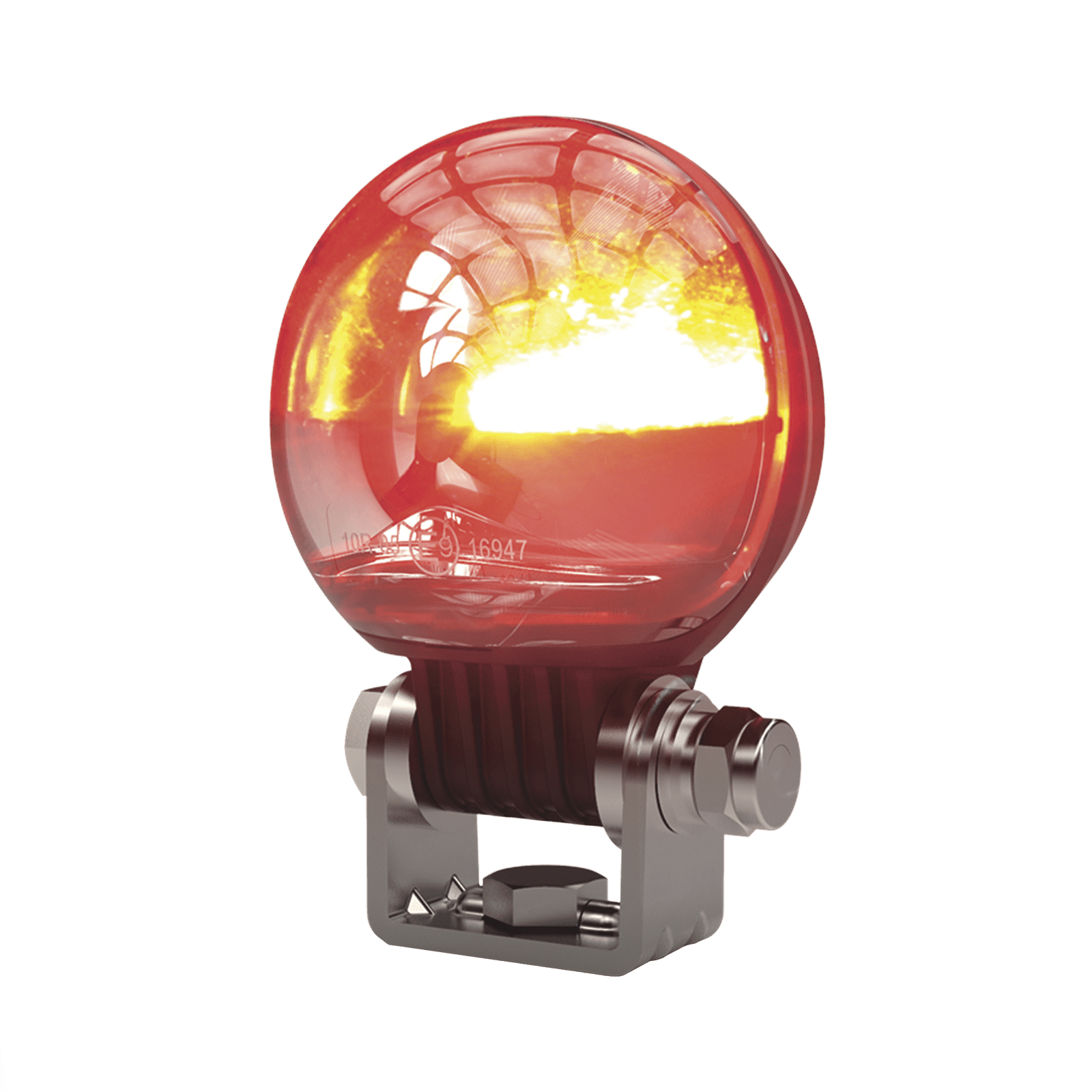 Luz LED límite de arco color rojo, para zonas de trabajo en montacargas y vehiculos EW2030R - ECCO