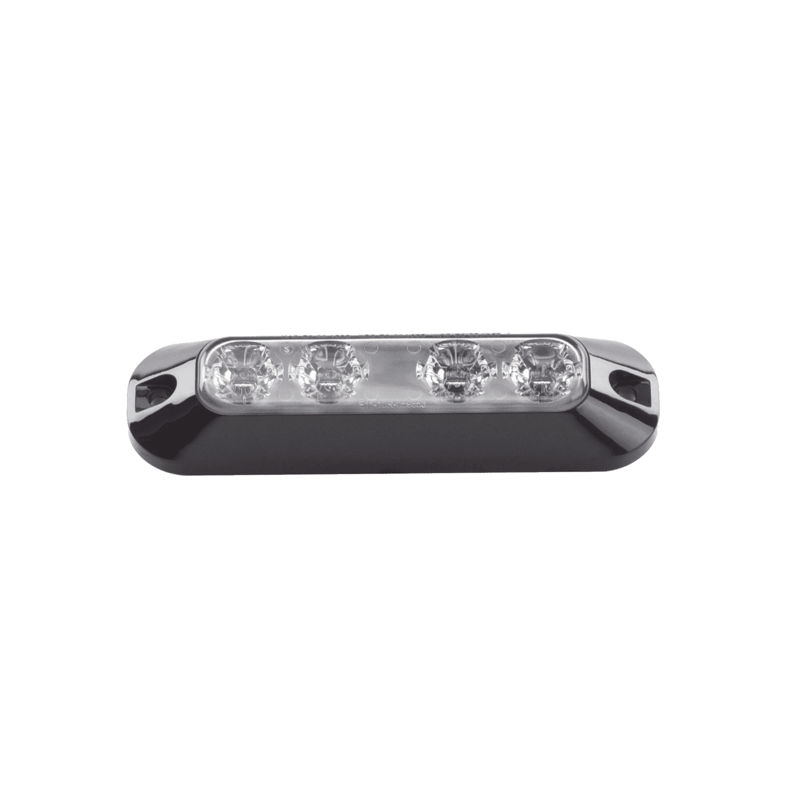 Luz Perimetral , 4 LEDs Ultra Brillantes, color Ambar ED3704-A - ECCO