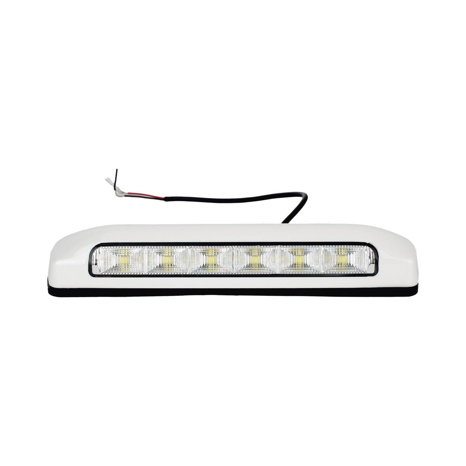 Luz de Escena, 6 LED, IP67, con bisel color blanco, Ideal para Ambulancias y Vehiculos de trabajo XLTE2205W - EPCOM INDUSTRIAL SIGNALING
