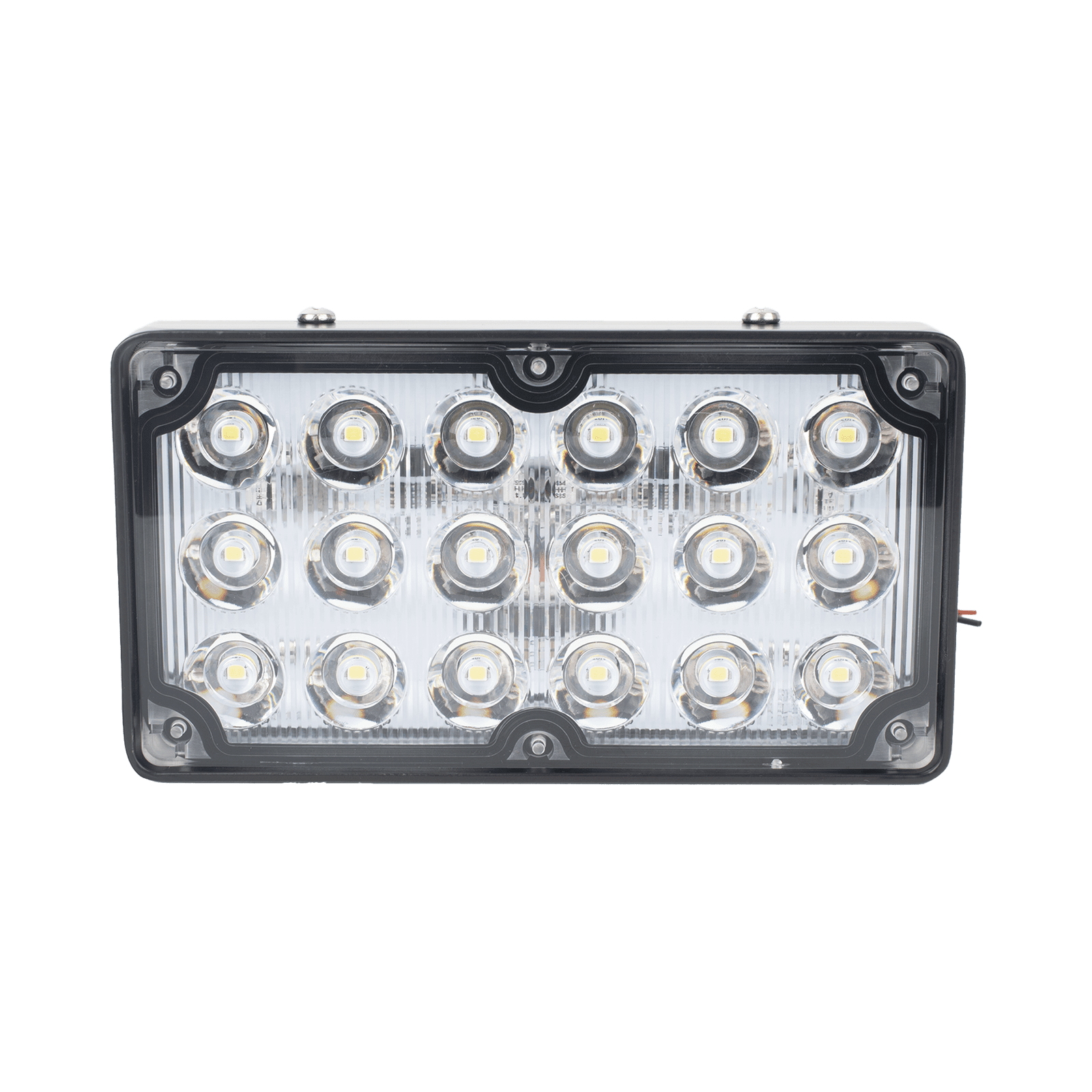 Luz de Escena de 6X3″, Color Claro, Ideal para Ambulancias y Vehiculos de Trabajo XLTE2315W - EPCOM INDUSTRIAL SIGNALING