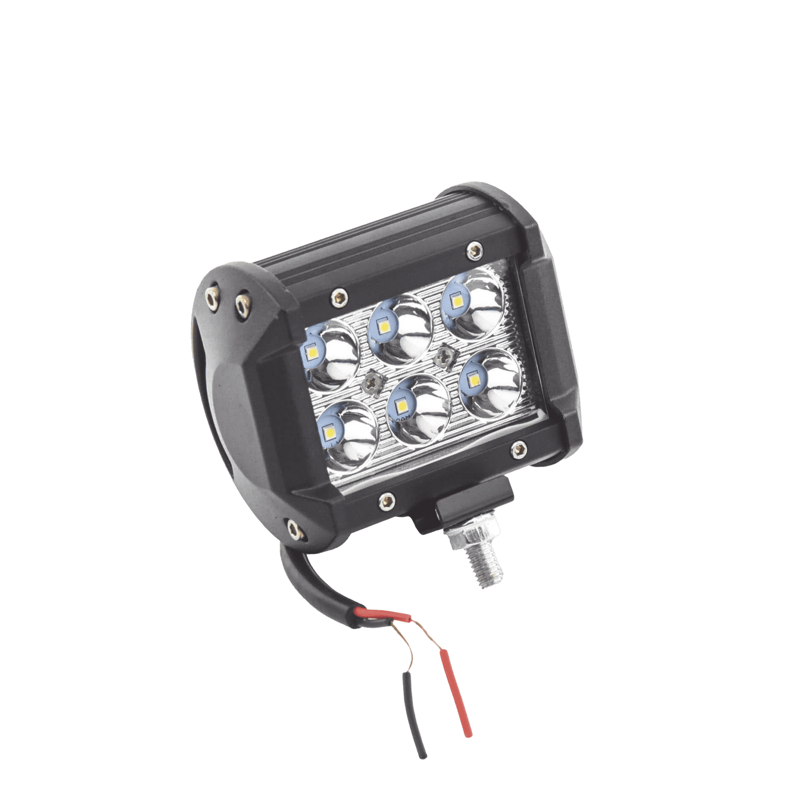 Luz de Trabajo de 6 LED, 1500 Lúmenes, 9 Watts, 10-30 Vcc, IP67, 4 pulgadas XD18F - EPCOM INDUSTRIAL SIGNALING