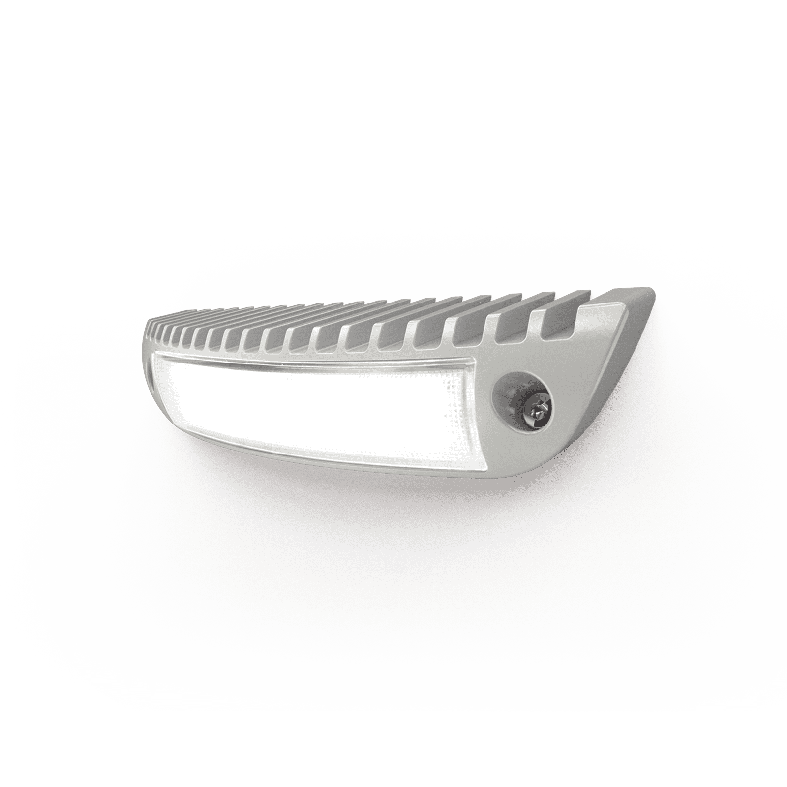 Luz de cortesía con bisel color blanco ideal para ambulancias y vehículos de rescate EW2602 - ECCO