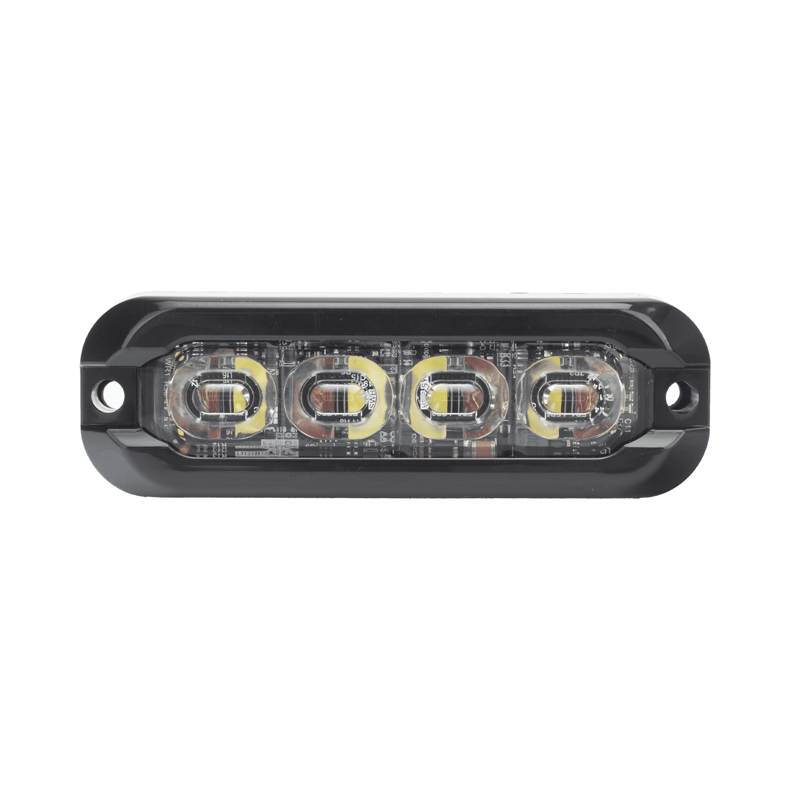 Luz perimetral , 8 LED Ultra Brillantes, Dual Color Rojo / Claro ED3793RW - ECCO