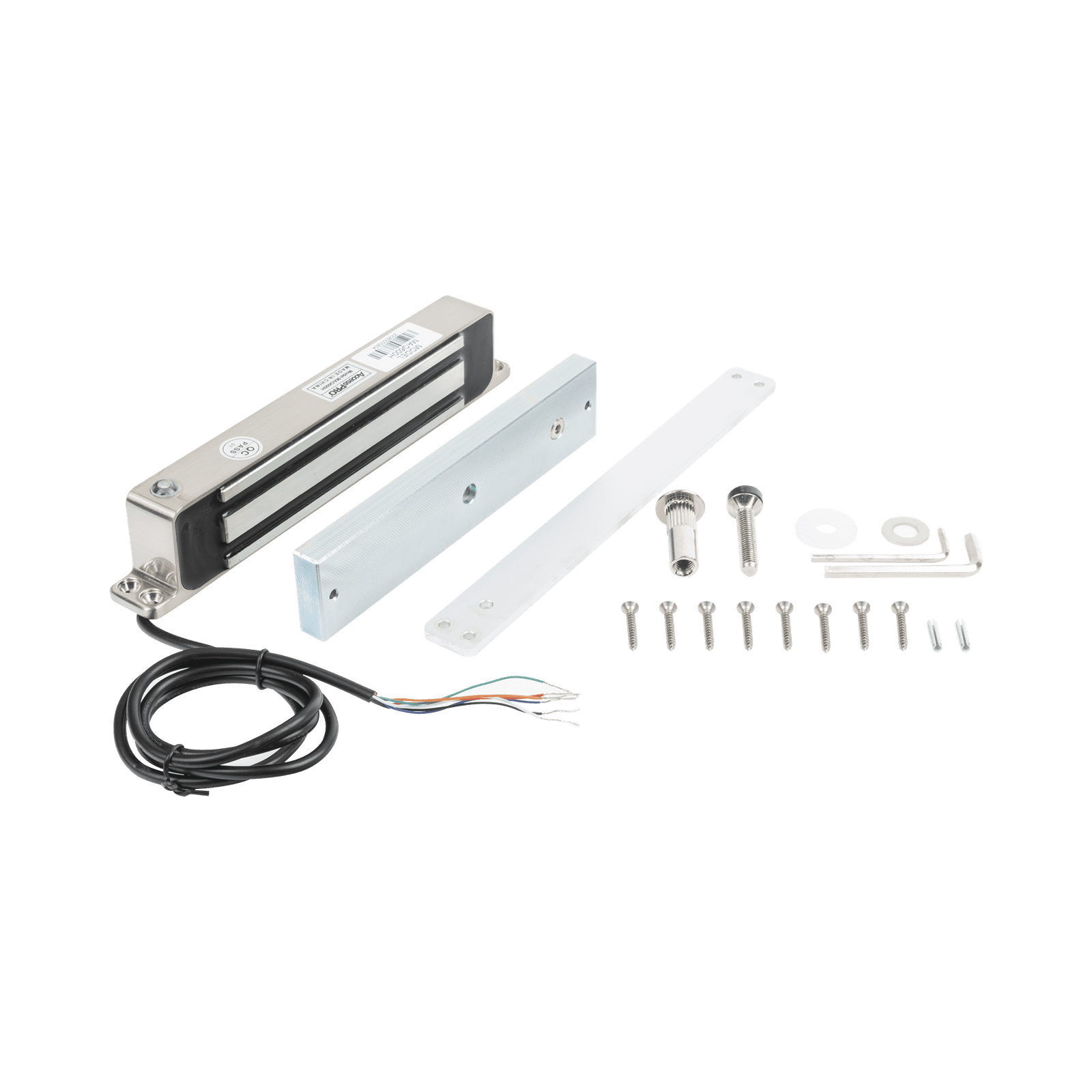 Chapa magnética 600lbs de montaje superficial para exterior IP68 MAG600H - AccessPRO
