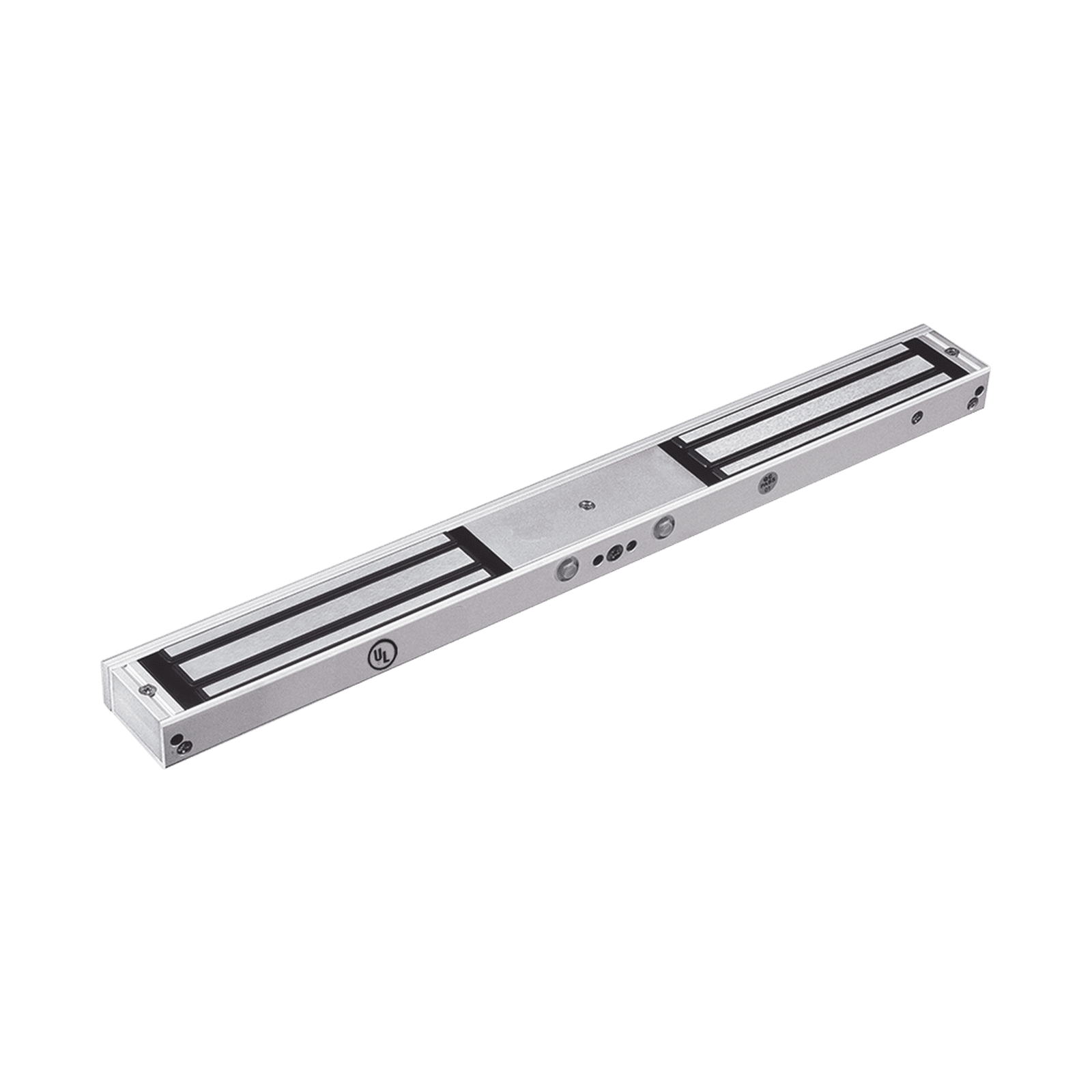 Chapa magnética Doble 600L lbs por lado con LED Ultra-brillante/ Libre de Magnetismo Residual / Sensor de estado de la placa MAG600NDLED - AccessPRO