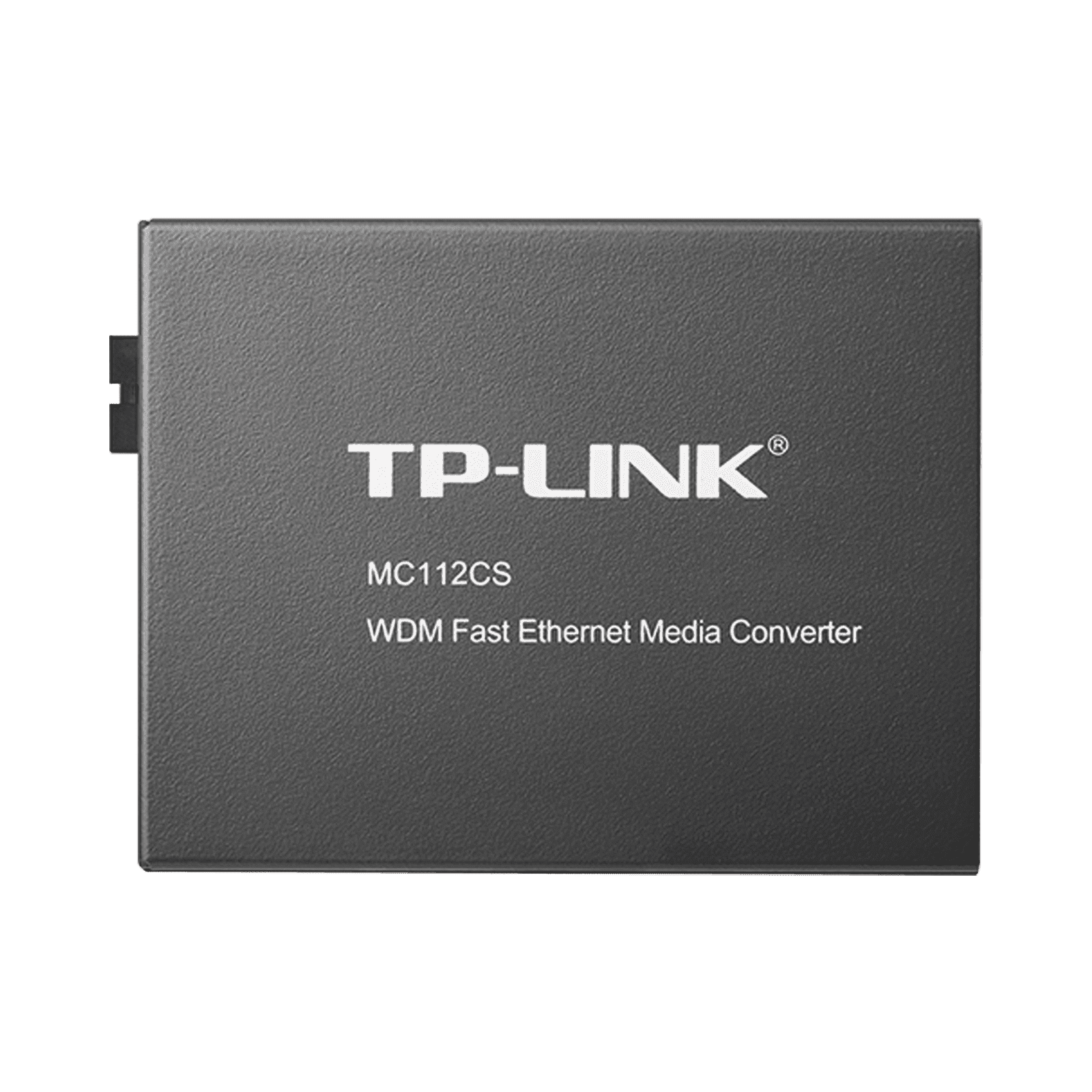 Convertidor Fibra Óptica WDM Monomodo / 1 puerto RJ45 10/100 Mbps / 1 puerto SC/UPC 100 Mbps /  Hasta 20 Km / Para su Funcionamiento Requiere el Modelo MC111CS / Plug and Play MC112CS - TP-LINK