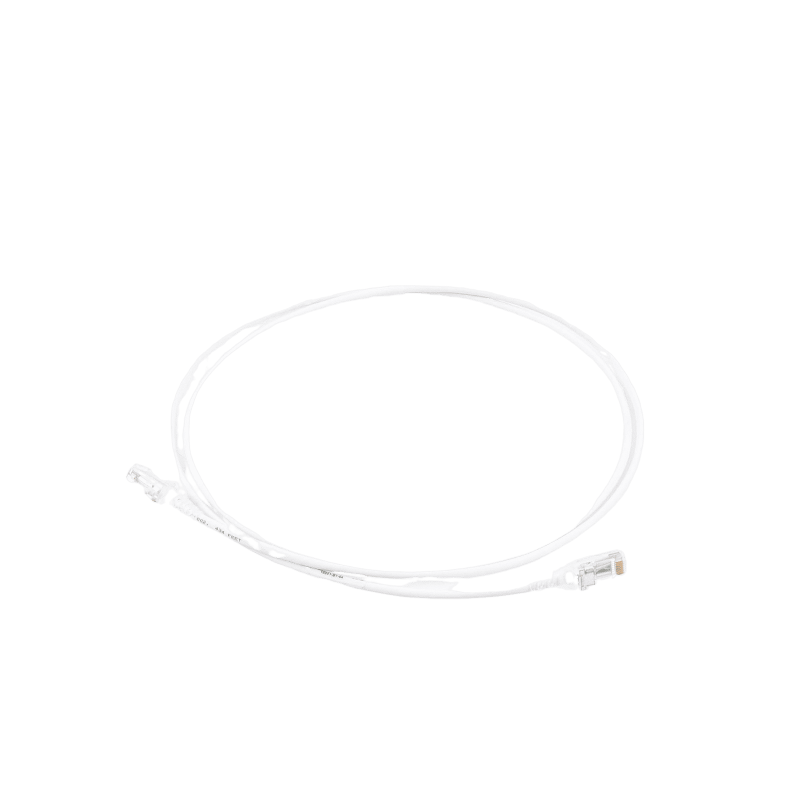 Patch Cord MC6 Modular Cat6 UTP, CM/LS0H, 5ft, Color Blanco, Diámetro Reducido (28AWG) MC6-05-0228 - SIEMON