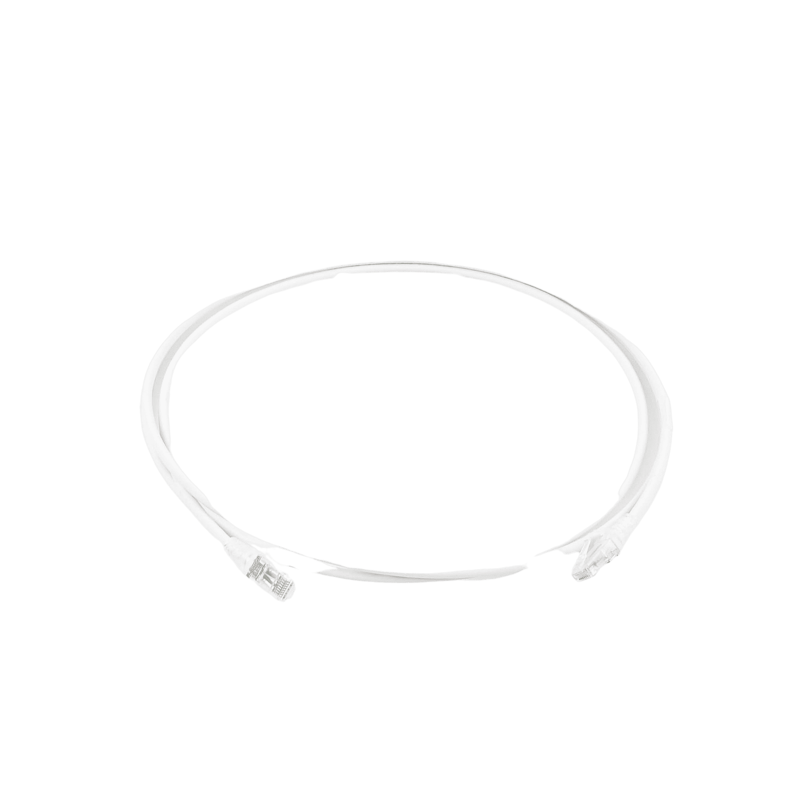 Patch Cord MC6 Modular Cat6 UTP, CM/LS0H, 5ft, Color Blanco, Diámetro Reducido (28AWG) MC6-05-0228 - SIEMON
