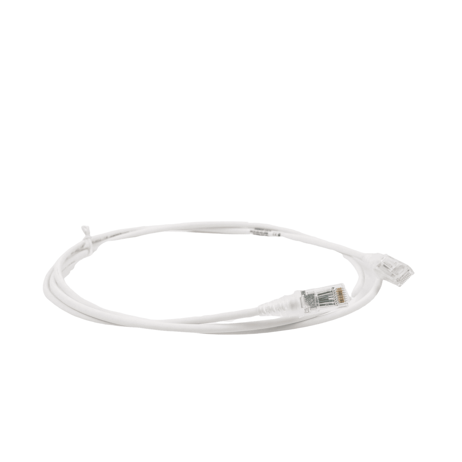 Patch Cord MC6 Modular Cat6 UTP, CM/LS0H, 5ft, Color Blanco, Diámetro Reducido (28AWG), Versión Bulk (Sin Empaque Individual) MC6-05-02-28B - SIEMON