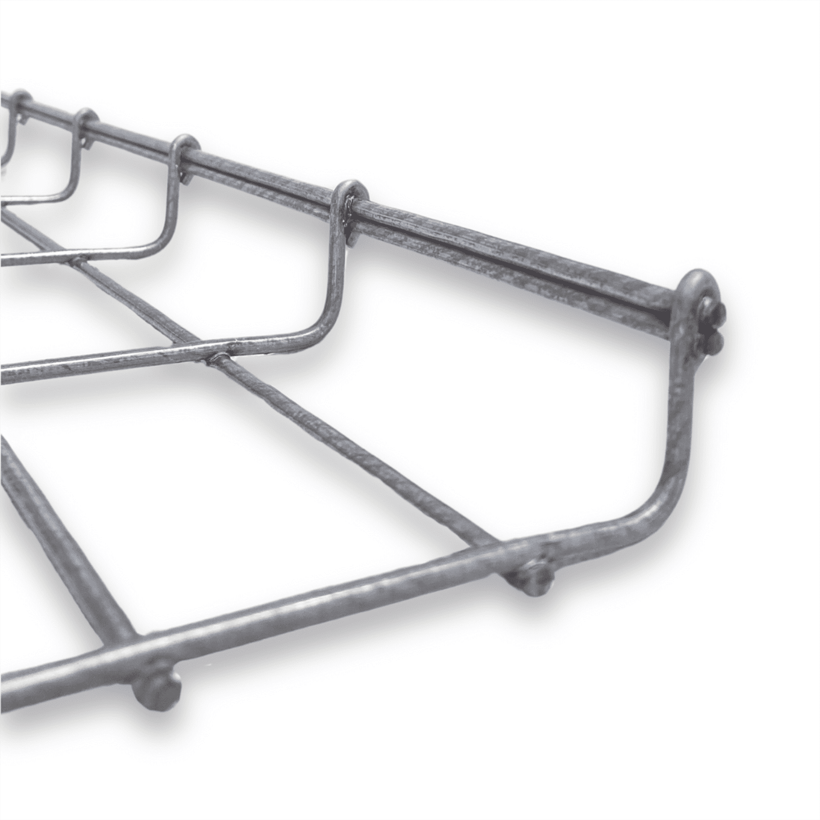 Charola Bimetálica Tipo Malla 33/200 mm, Ideal Para Utilizarse al Exterior o Zonas Húmedas, Hasta 105 Cables Cat6, Tramo de 3 Metros MG-50-923BM - CHAROFIL