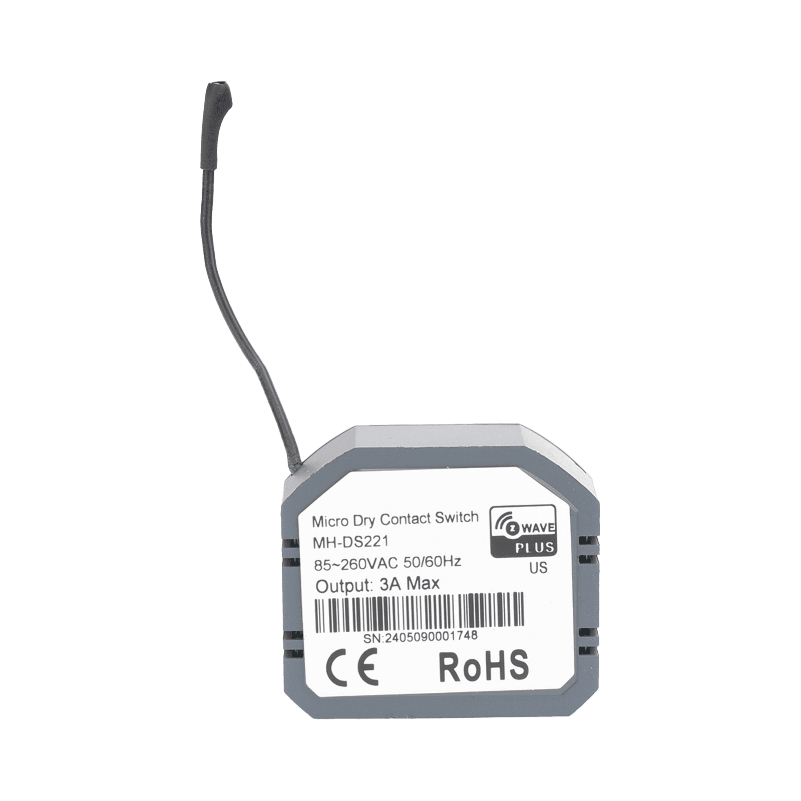 (ZWAVE) Micro modulo On/Off y salida de contacto seco MHDS221 - SMARTHOME BY EPCOM