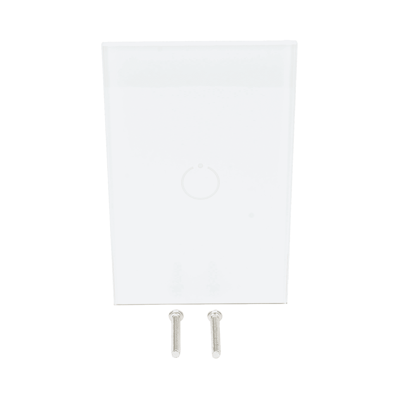 (ZWAVE) Interruptor On/Off panel táctil touch inalámbrico Zwave Plus 1 boton. No requiere cable neutro, Compatible con Hubitat HC8, Álula M2M, otros MHS511SL - SMARTHOME BY EPCOM