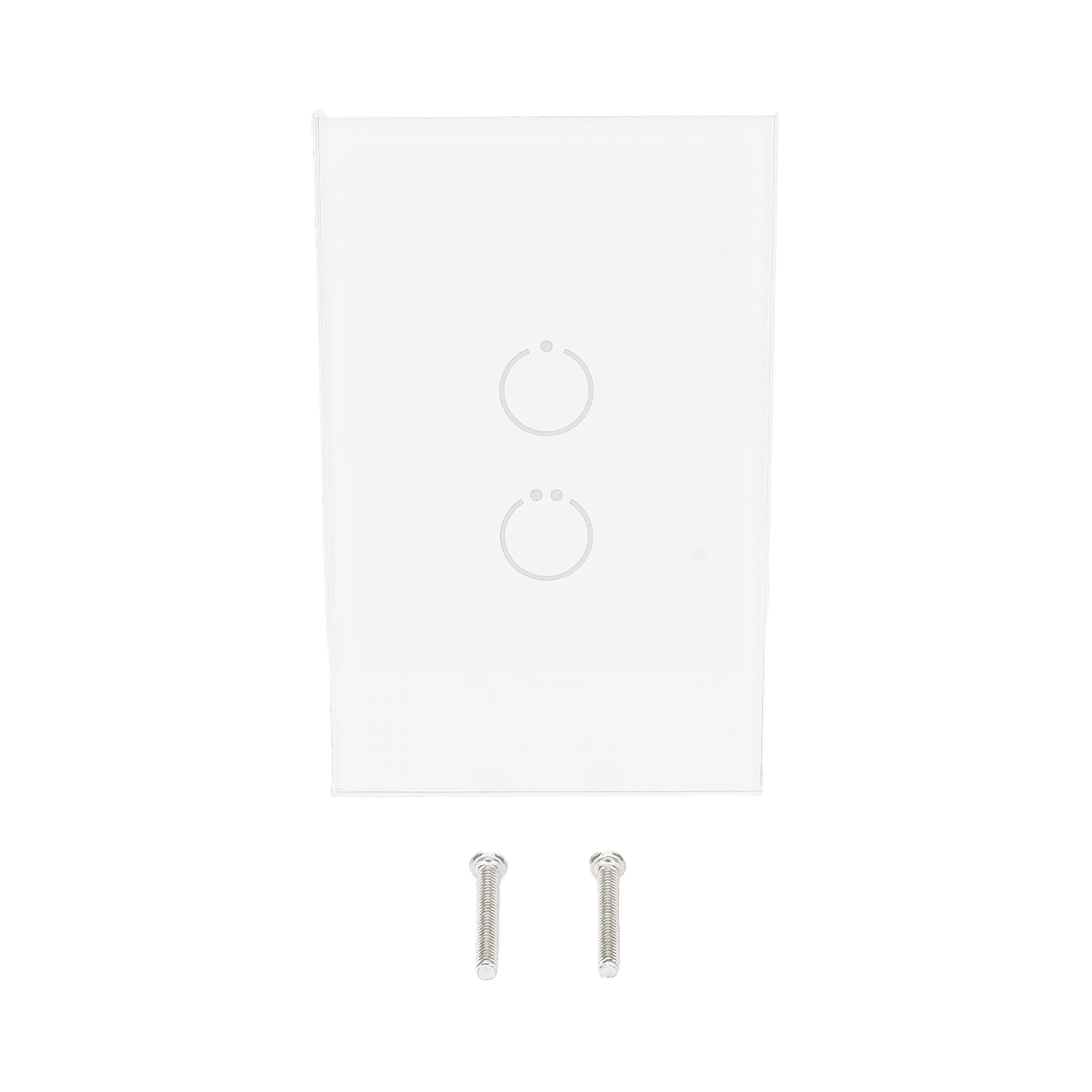 (ZWAVE) Interruptor On/Off panel táctil touch inalámbrico Zwave Plus 2 botones. Compatible con Hubitat HC8, Álula  M2M, otro MHS512 - SMARTHOME BY EPCOM