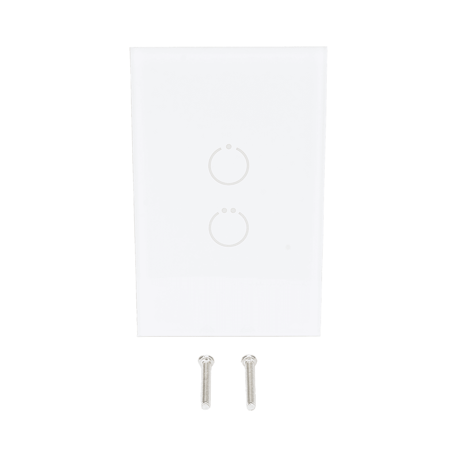(ZWAVE) Interruptor On/Off panel táctil touch inalámbrico Zwave Plus 2 botones. No requiere cable neutro, Compatible con Hubitat HC8, Álula M2M, otros MHS512SL - SMARTHOME BY EPCOM