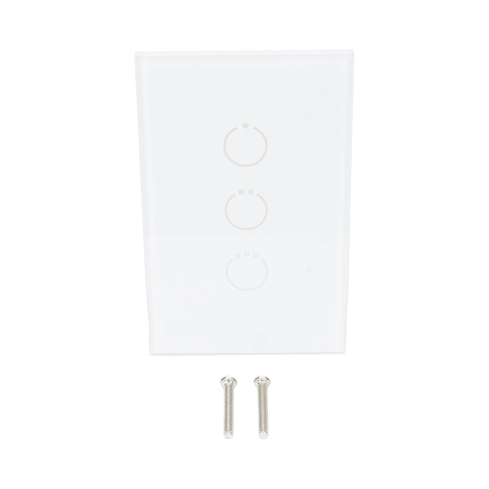 (ZWAVE) Interruptor On/Off panel táctil touch inalámbrico Zwave Plus 3 botones. Compatible con Hubitat HC8, Álula M2M, otro MHS513 - SMARTHOME BY EPCOM