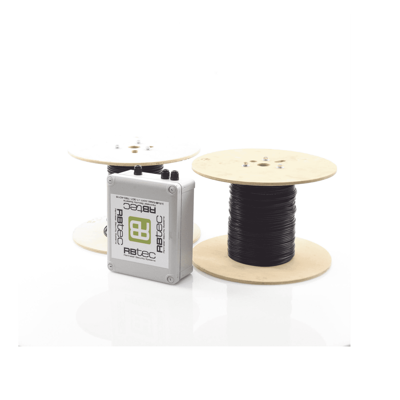 MICALERT Cable Sensor para Paredes, barandales, rejas rigidas / 2 zonas de 152 metros / 304 Metros de protección total/Tarjeta LPU400/Calibración via software MIC-2Z-500-V2 - RBTEC