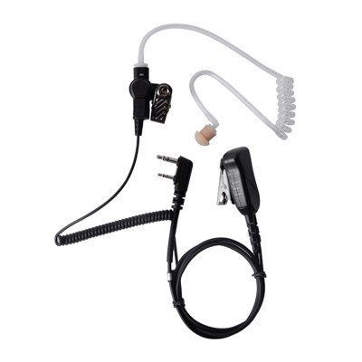 MICRÓFONO DE SOLAPA CON AUDÍFONO DISCRETO P/ KENWOOD Serie G/ 3230/ 2102G/ 2202L/ 2212L/ 2170/ 2360/ 2302/ 2312/ 2000/ 2402/ NX220/ NX240/ TKD240. SPM-1301 - PRYME