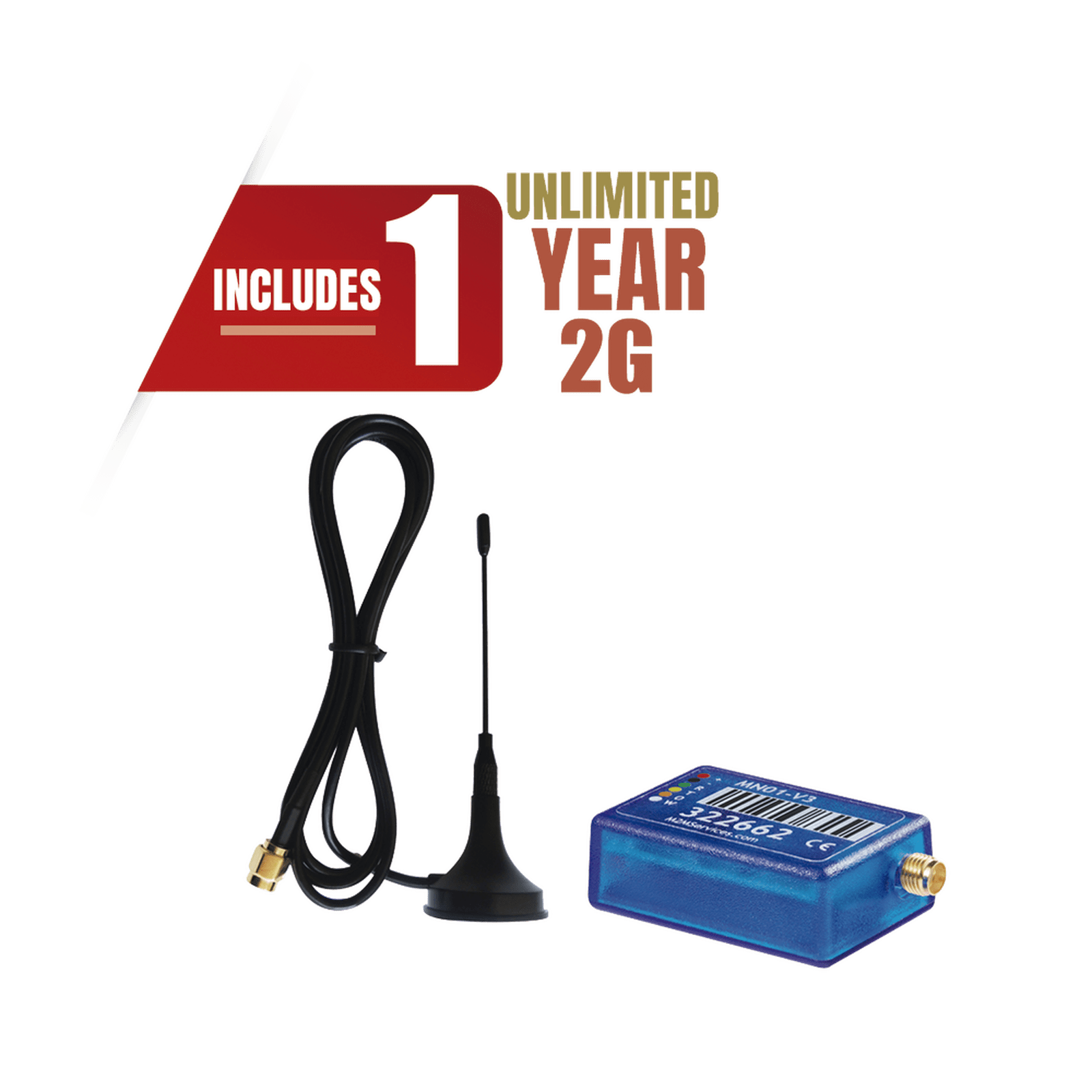 Comunicador de Alarma 2G / Compatible Honeywell/DSC/CROW/PIMA(MN01-V3) MINI012G - M2M SERVICES