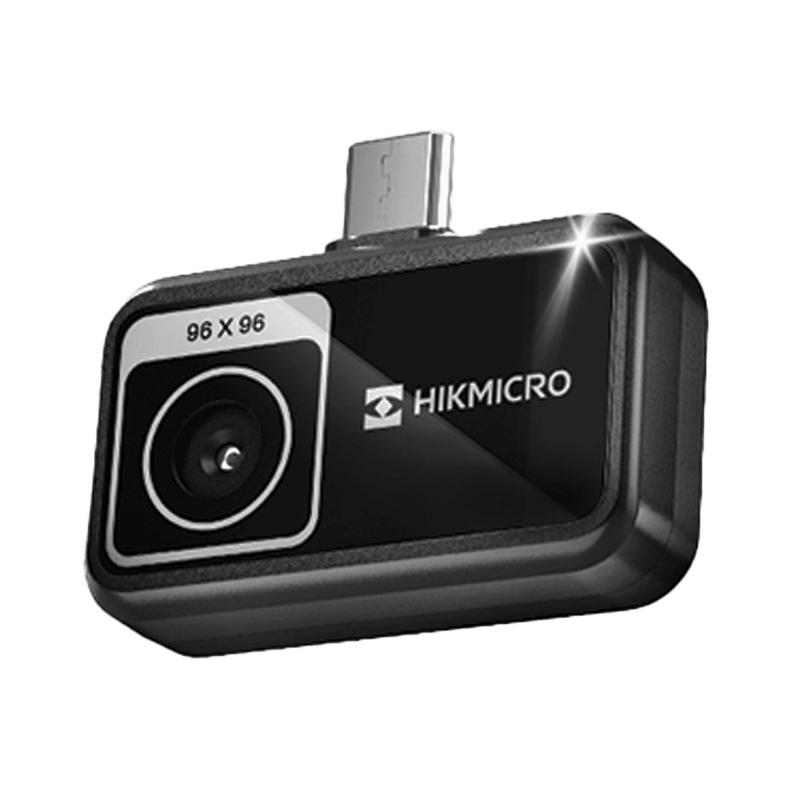 MINIE – Cámara Termográfica Portátil para Celulares (Android) /  Conector Tipo USB – C / Lente 1.3 mm / IP40  / JPEG (Imagen) / Video (MP4) / Rango de Medición de -20°C a 400°C HM-TJ10-1ARF-MINIE - HIKMICRO