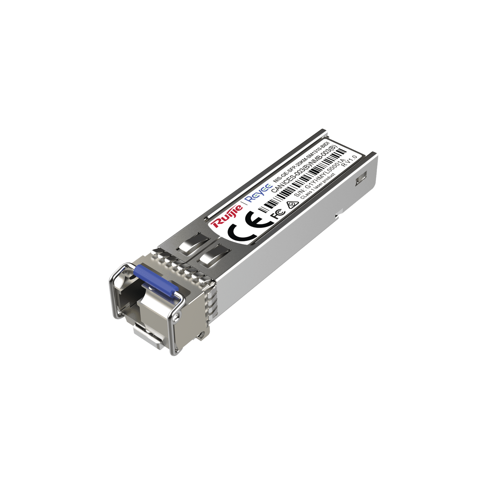 Transceptor Mini-Gbic SFP 1GB Monomodo LC hasta 10 Km MINI-GBIC-LX-SM1310 - RUIJIE