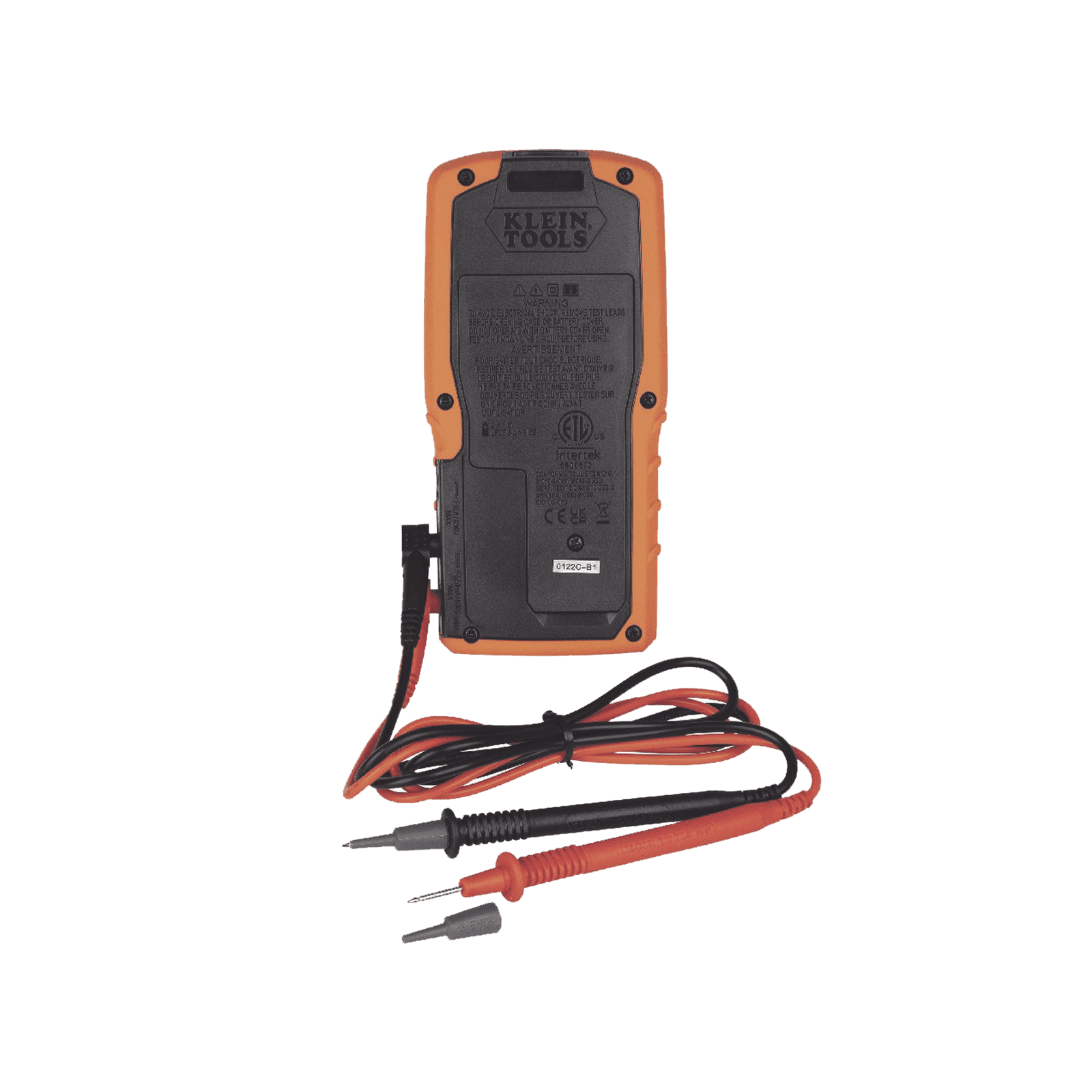 Multímetro Digital Esbelto de Rango Automático con TRMS 600V y Medición de Temperatura MM450 - KLEIN TOOLS