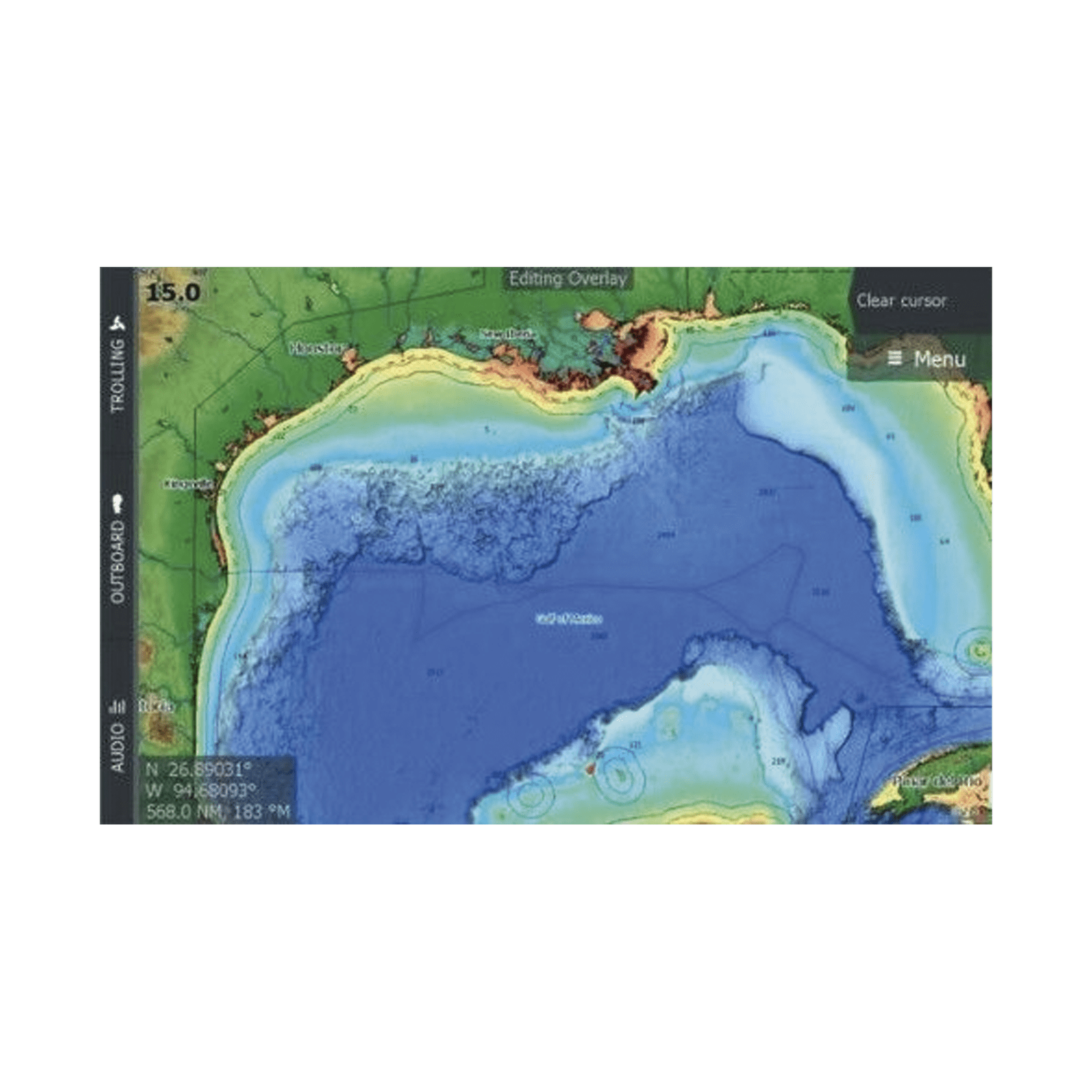 M-NA-Y204-MS C-MAP REVEAL del Golfo de México y Bahamas M-NA-Y204-MS - C-MAP