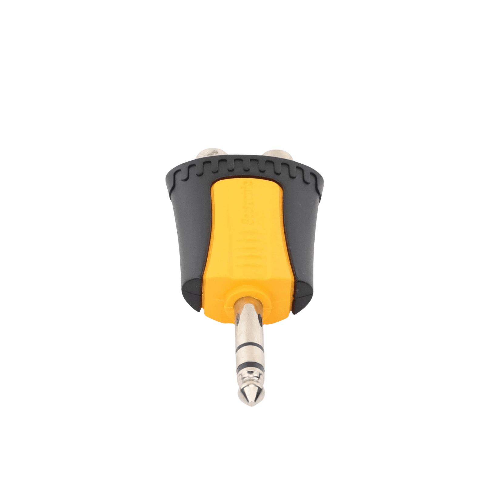 Conector Estéreo | 1/4in – 2 x RCA hembra | Adaptador de Carcasa de Plastico | MP3-2RF - SEETRONIC