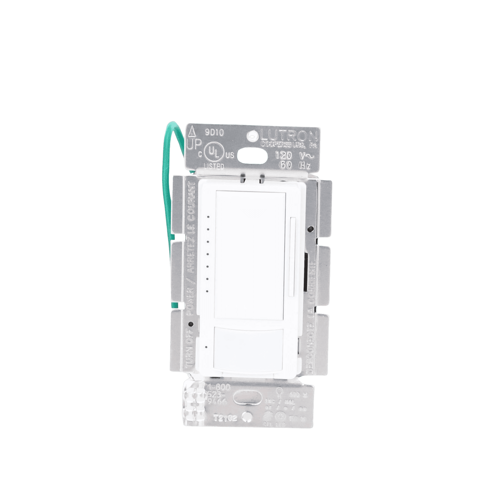 (XCT) Atenuador con sensor de presencia, apagado automático, ideal para dormitorios, recamaras o cocina. MSCLOP153MWH - LUTRON ELECTRONICS