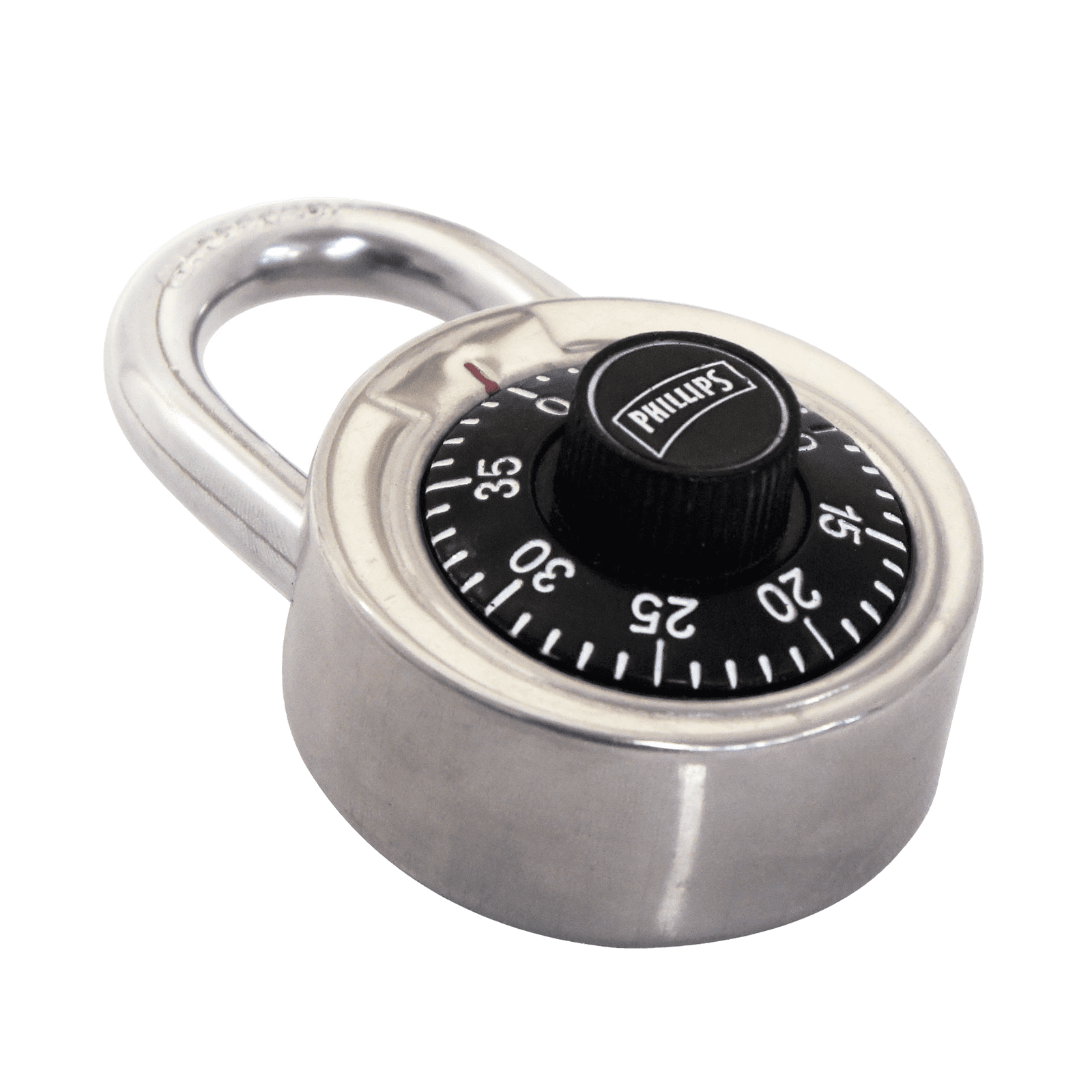 Candado de Combinación / No Requiere Llave / Color Negro. MX2244 - PHILLIPS-ASSA ABLOY