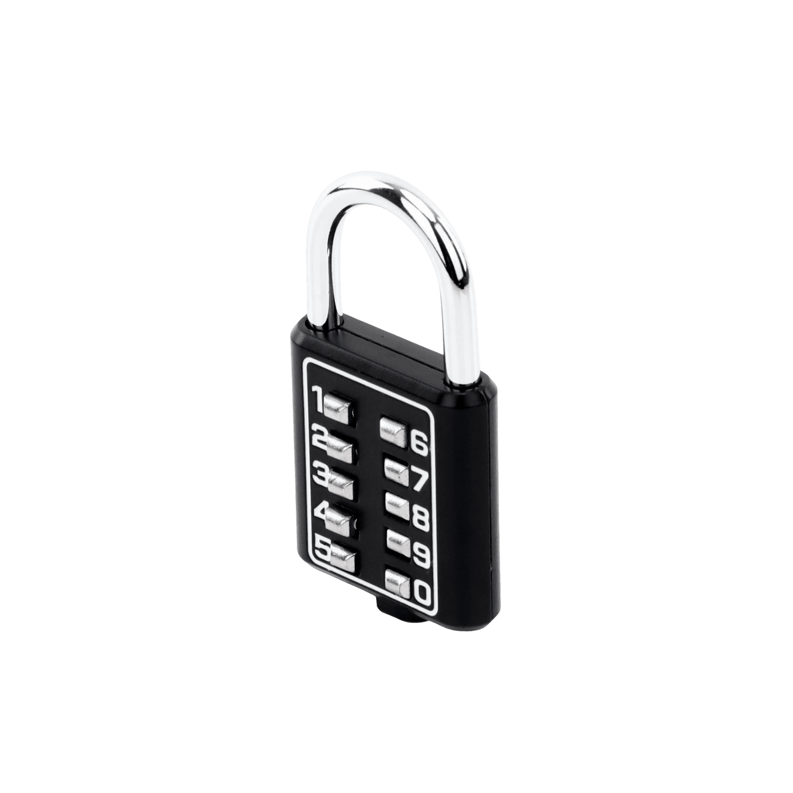 Candado Digital de Combinación M40 / No Requiere Llave / Combinación única integrada por 4 dígitos / Color Negro. MX2785 - PHILLIPS-ASSA ABLOY