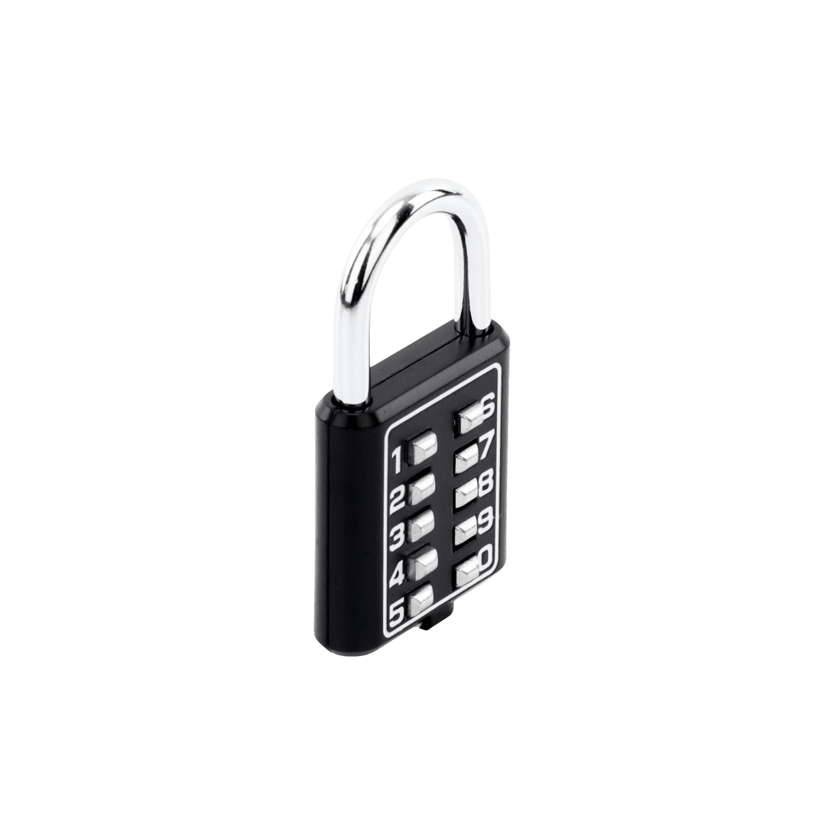 Candado Digital de Combinación M40 / No Requiere Llave / Combinación única integrada por 4 dígitos / Color Negro. MX2785 - PHILLIPS-ASSA ABLOY