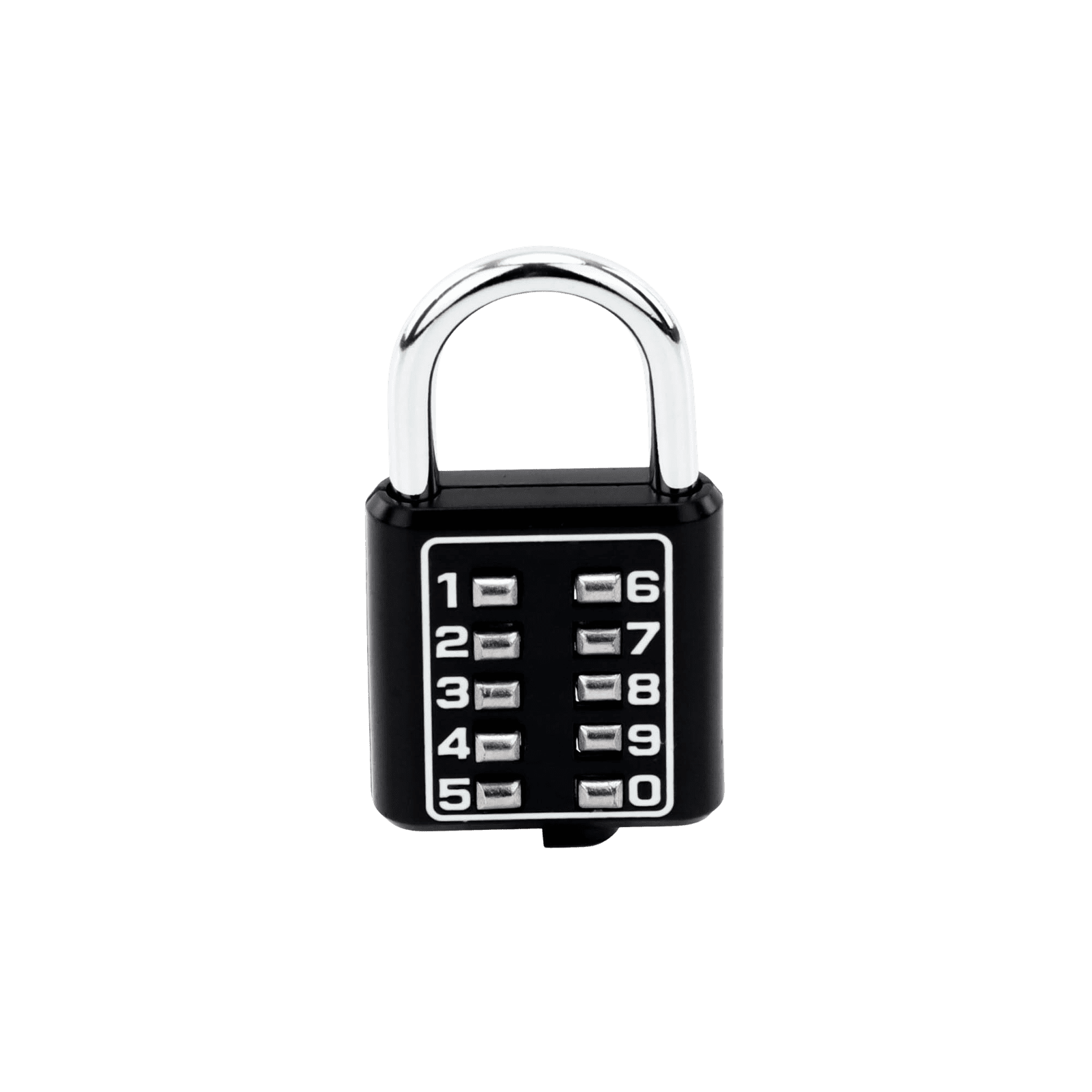Candado Digital de Combinación M40 / No Requiere Llave / Combinación única integrada por 4 dígitos / Color Negro. MX2785 - PHILLIPS-ASSA ABLOY