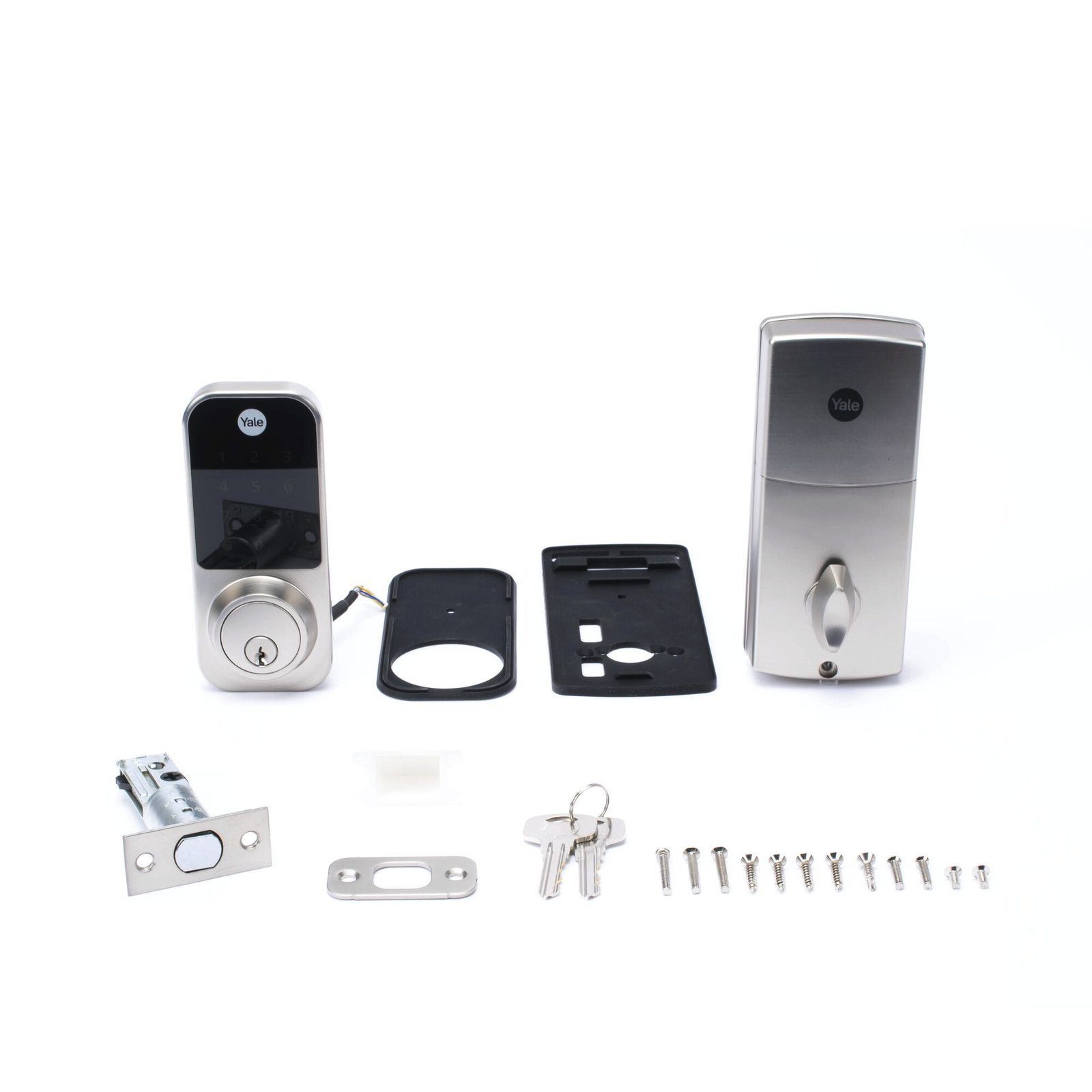 Cerrojo Digital con Teclado YDD120 / Adicionada con Llave Dentada 5 pernos/ Para puerta Izq o Derecha de 35-45 mm MX89813 - YALE-ASSA ABLOY