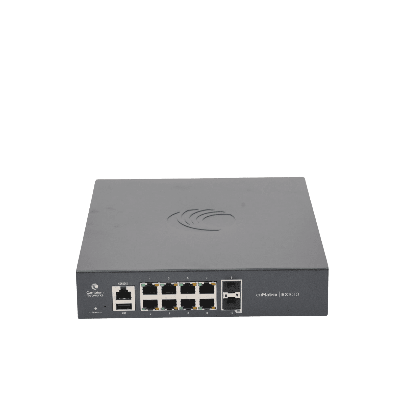 Switch cnMatrix EX1010 de 8 puertos Gigabit Ethernet y 2 SFP, Capa 2, gestión en la nube MX-EX1010XXA-0 - CAMBIUM NETWORKS