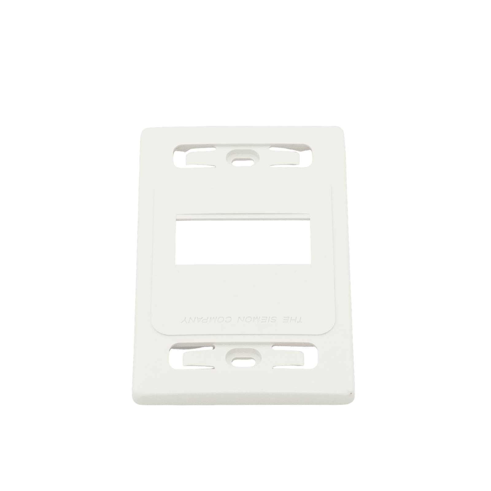 Placa de pared modular MAX, de 3 salidas, color blanco, version bulk (Sin Empaque Individual) MX-FP-S-03-02B - SIEMON