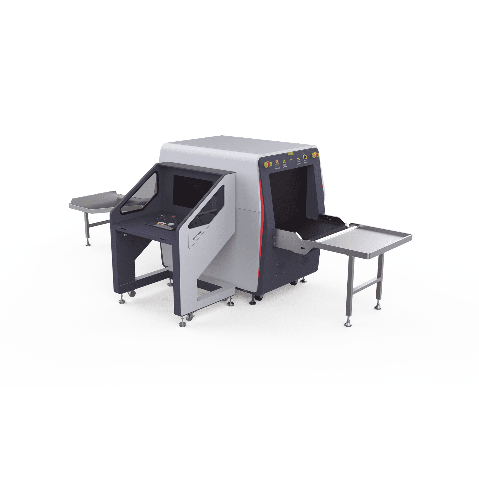 Máquina de Inspección por Rayos X con Inteligencia Artificial / Túnel de 65 x 50 cms / 4 Cámaras Integradas de 2 Megapixel / Mesa de Operación Incluida / Puesta en Marcha y Capacitación Incluida ISD-SC6550S-4CVL - HIKVISION