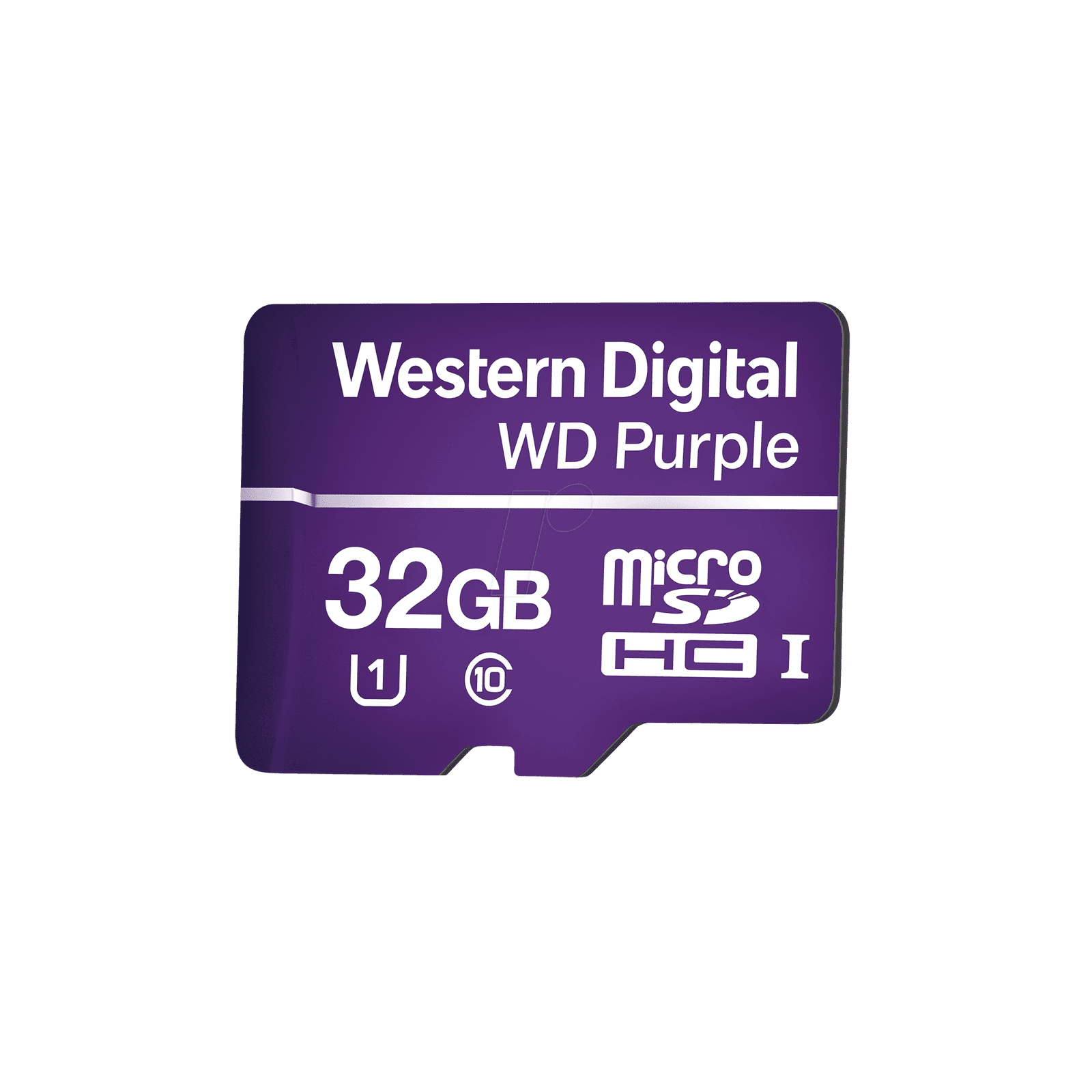 Memoria microSD de 32GB PURPLE, Especializada Para Videovigilancia, 10 VECES MAYOR DURACIÓN, 3 AÑOS DE GARANTIA WD32MSD - Western Digital (WD)